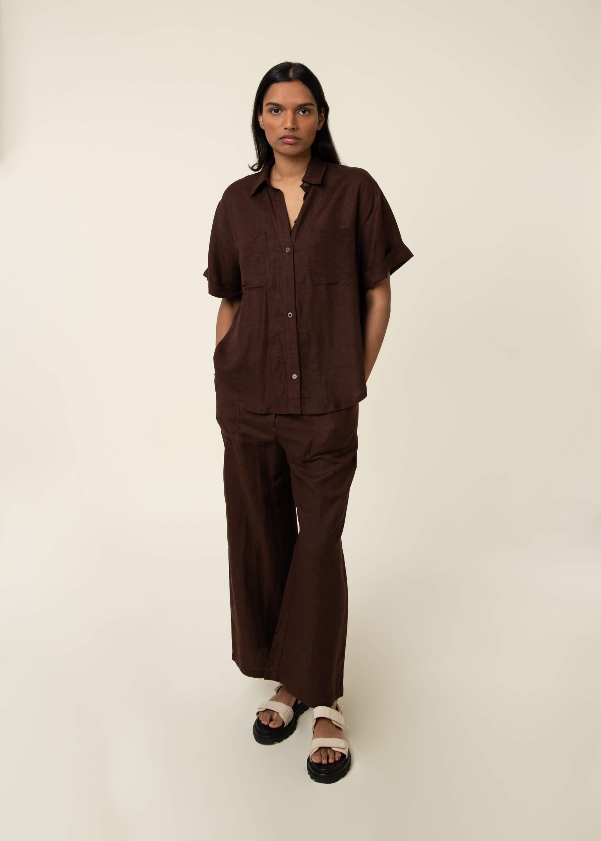 JILO pants marron glacé