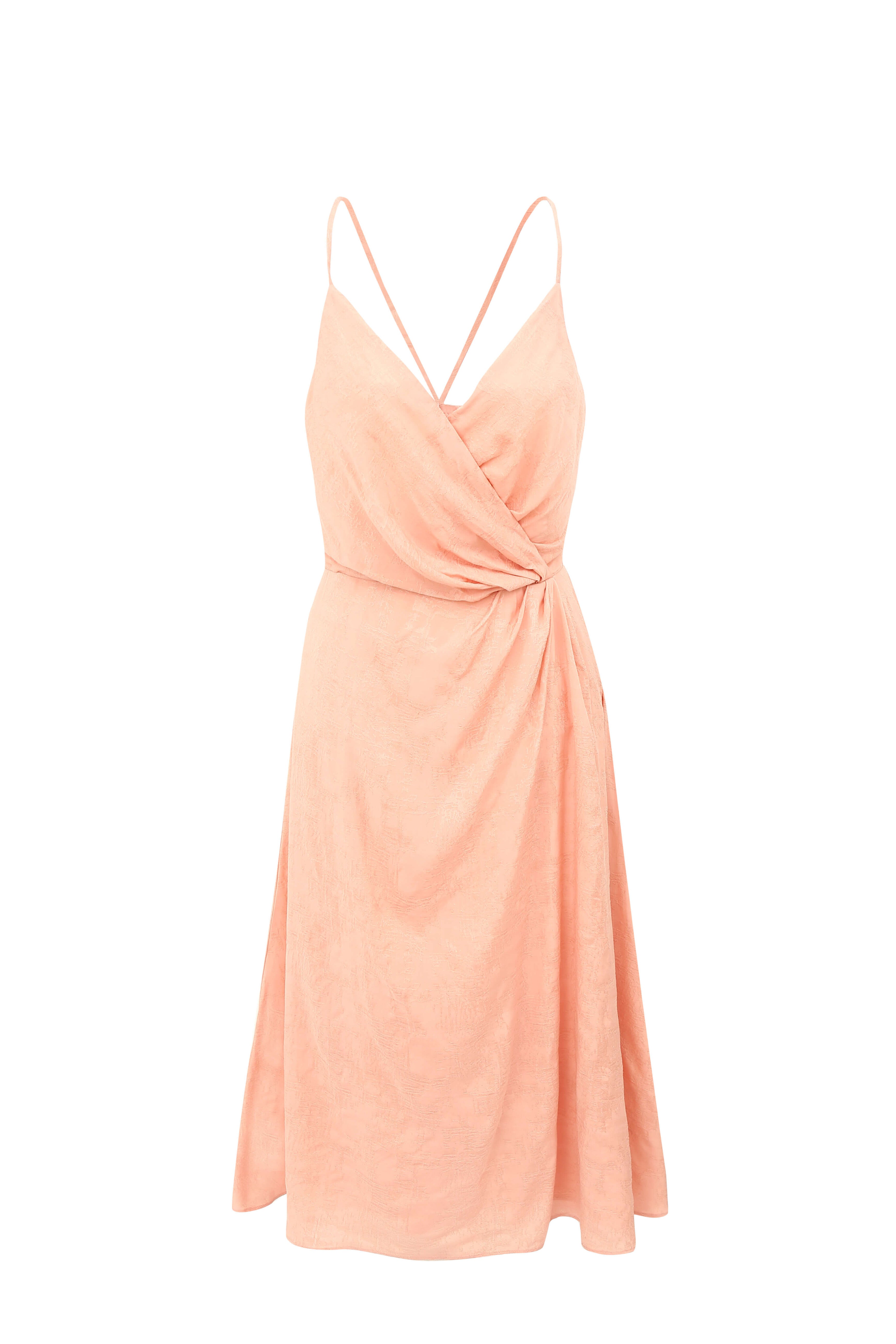 VALIA pale pink dress