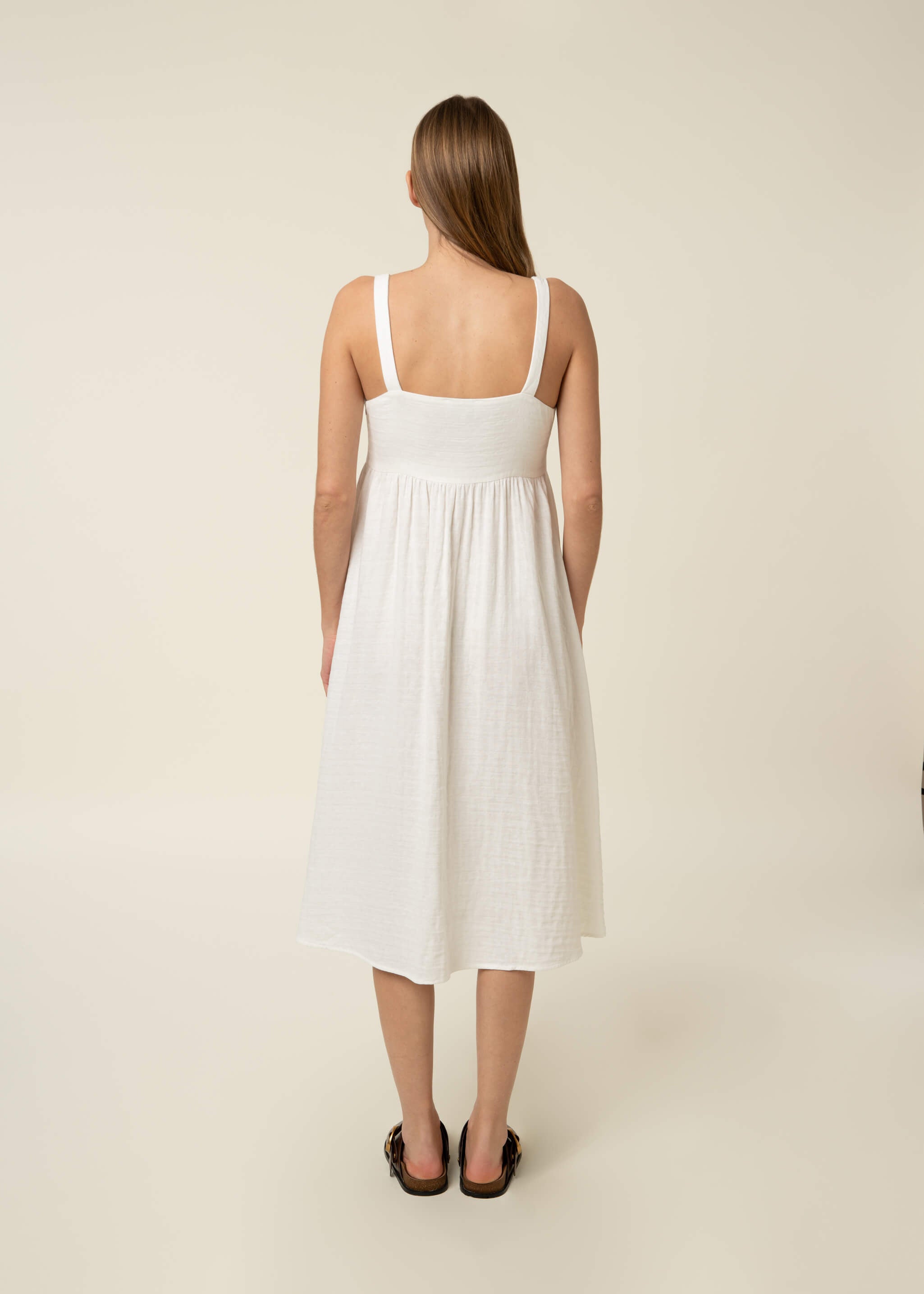 GAYA cream dress