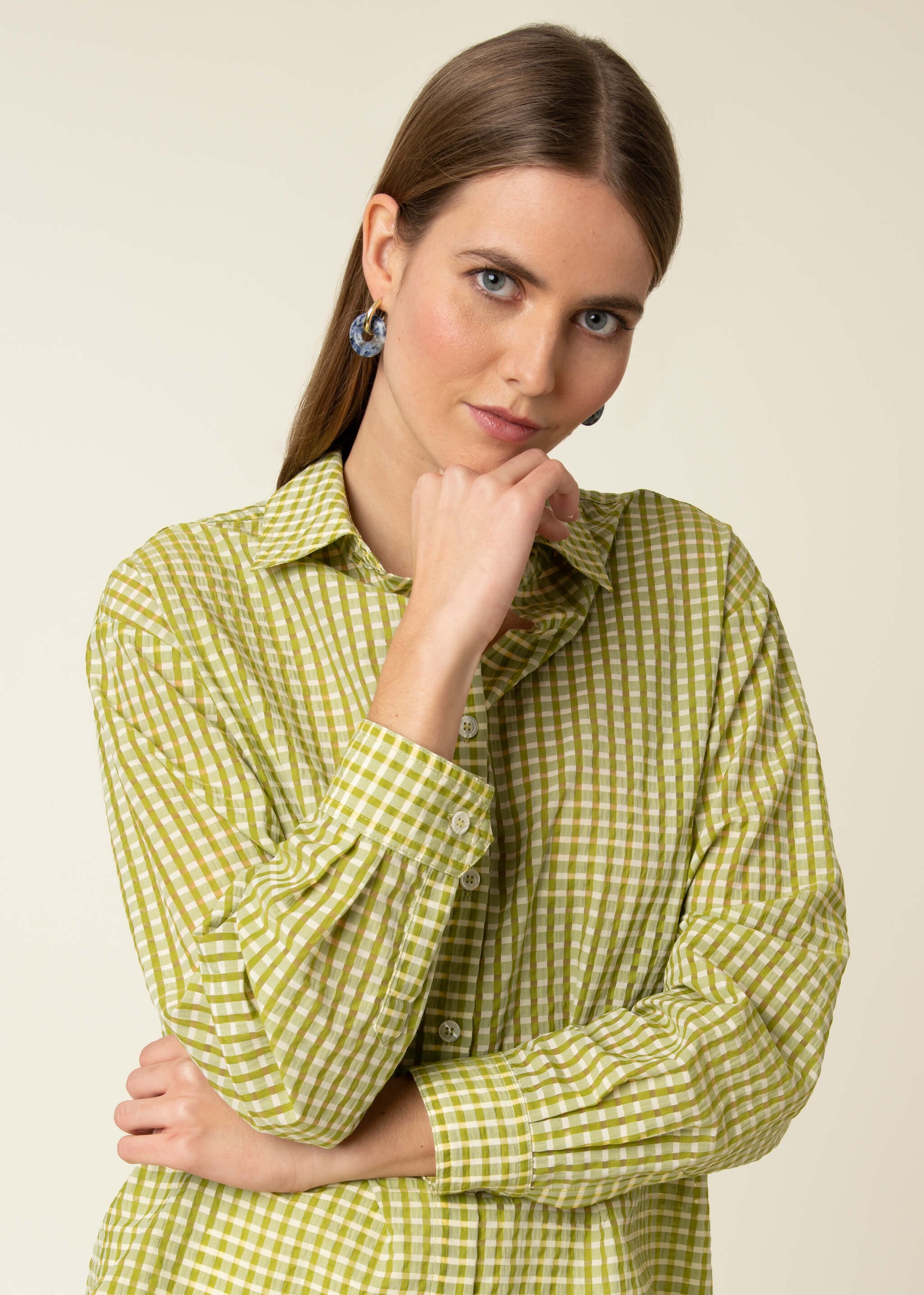 CARLA light green shirt