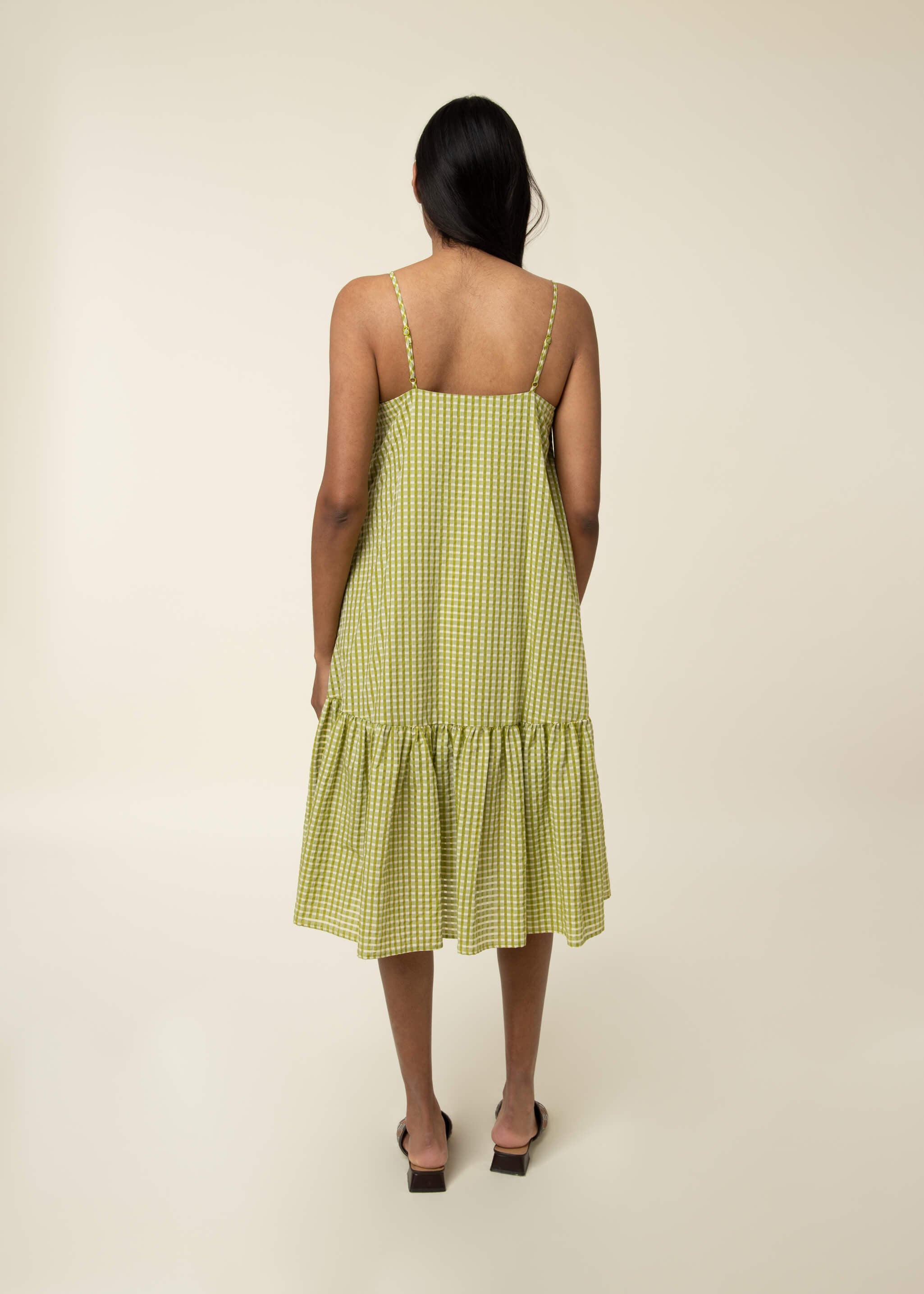 ADELPHINE light green dress