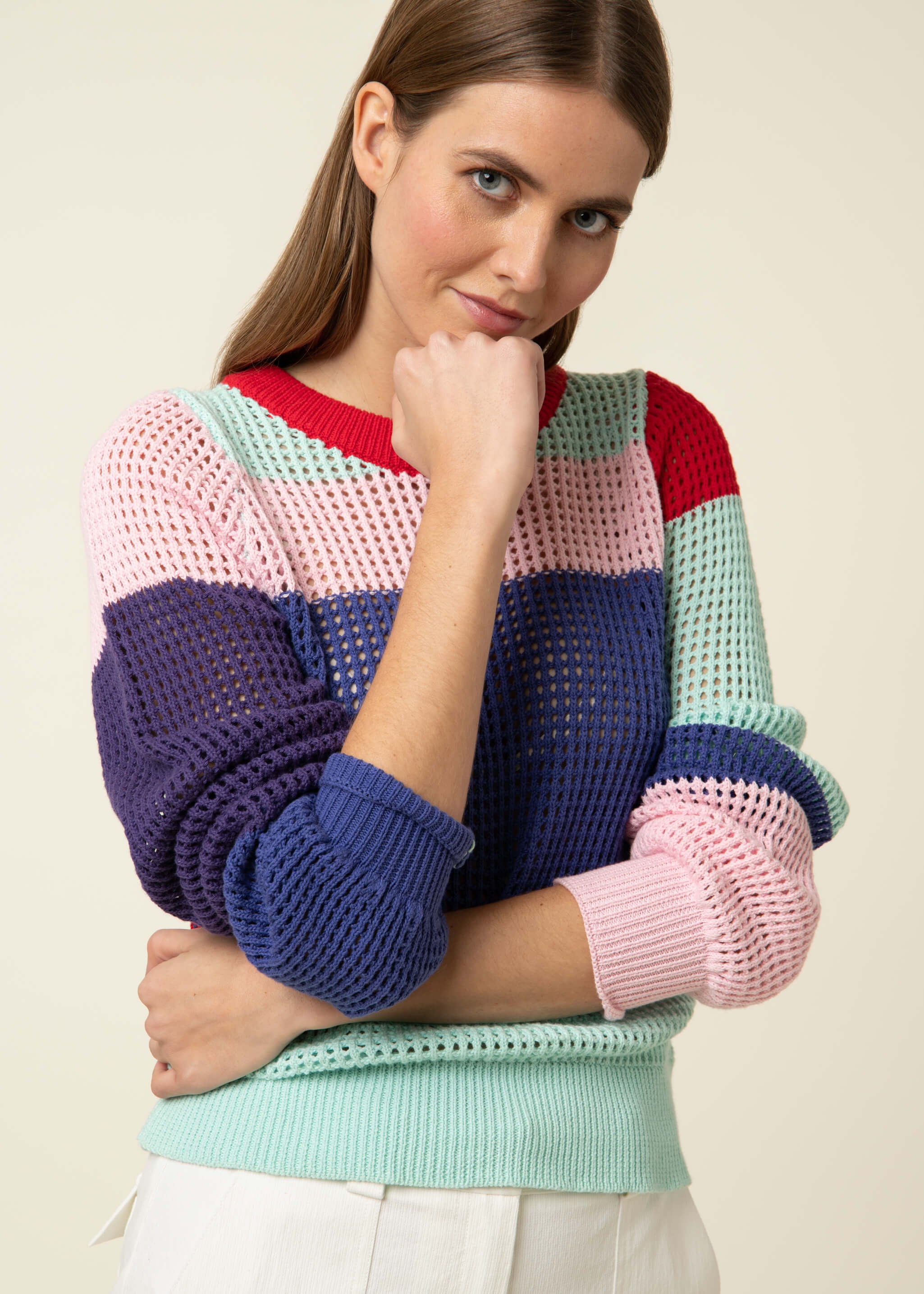 YONA Turquoise Sweater