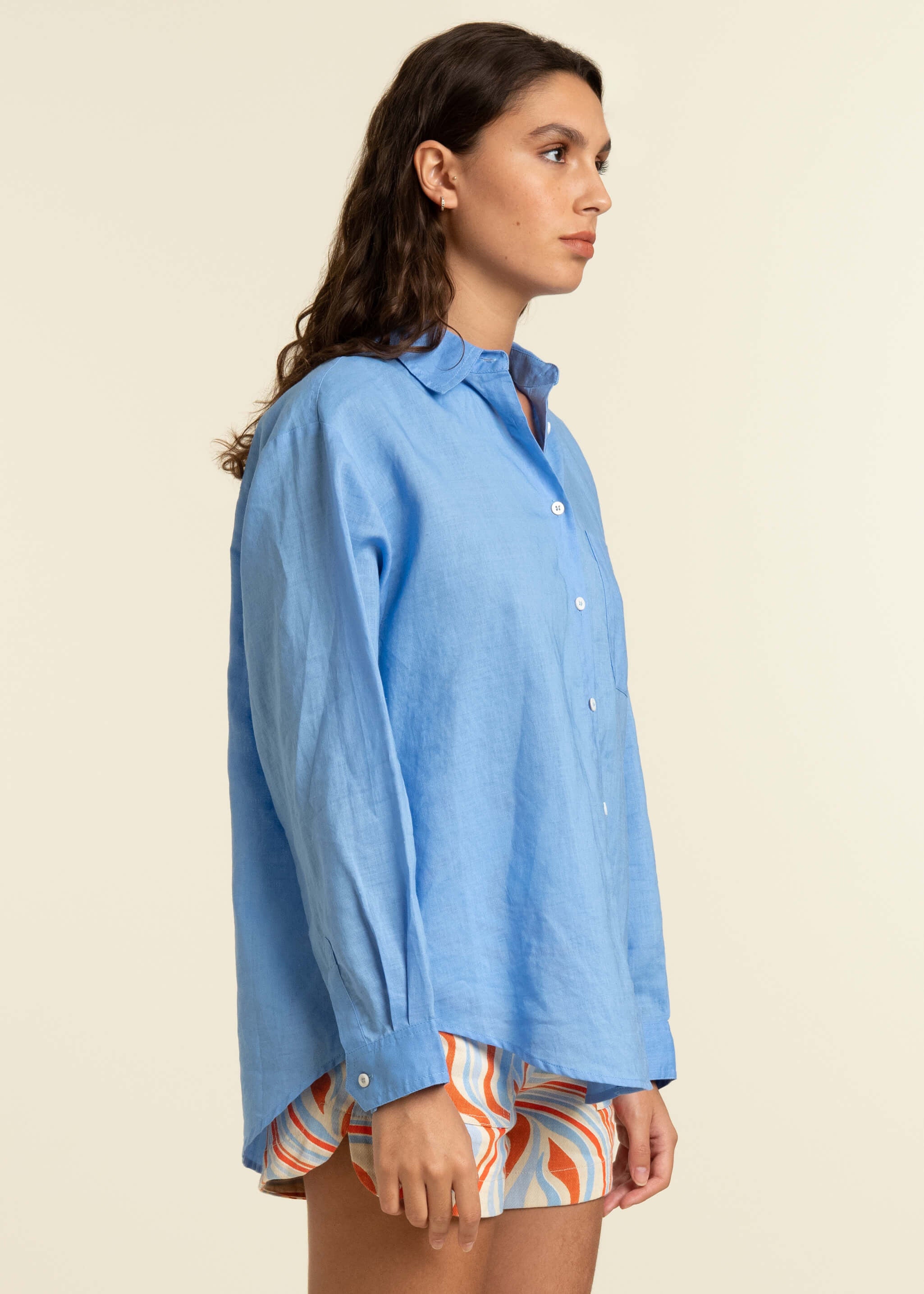 CARLA blue denim shirt