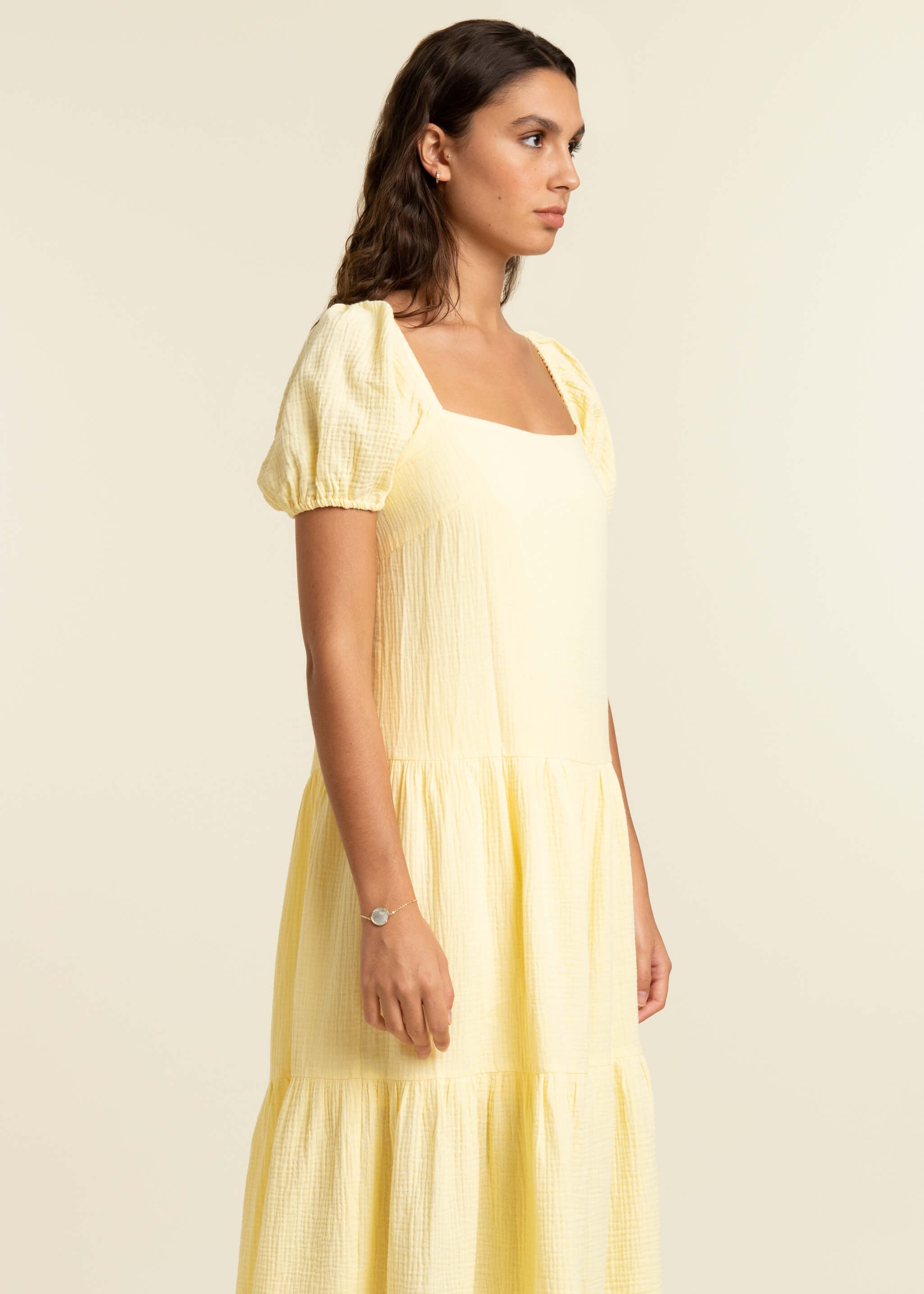 HANNAH yellow dress