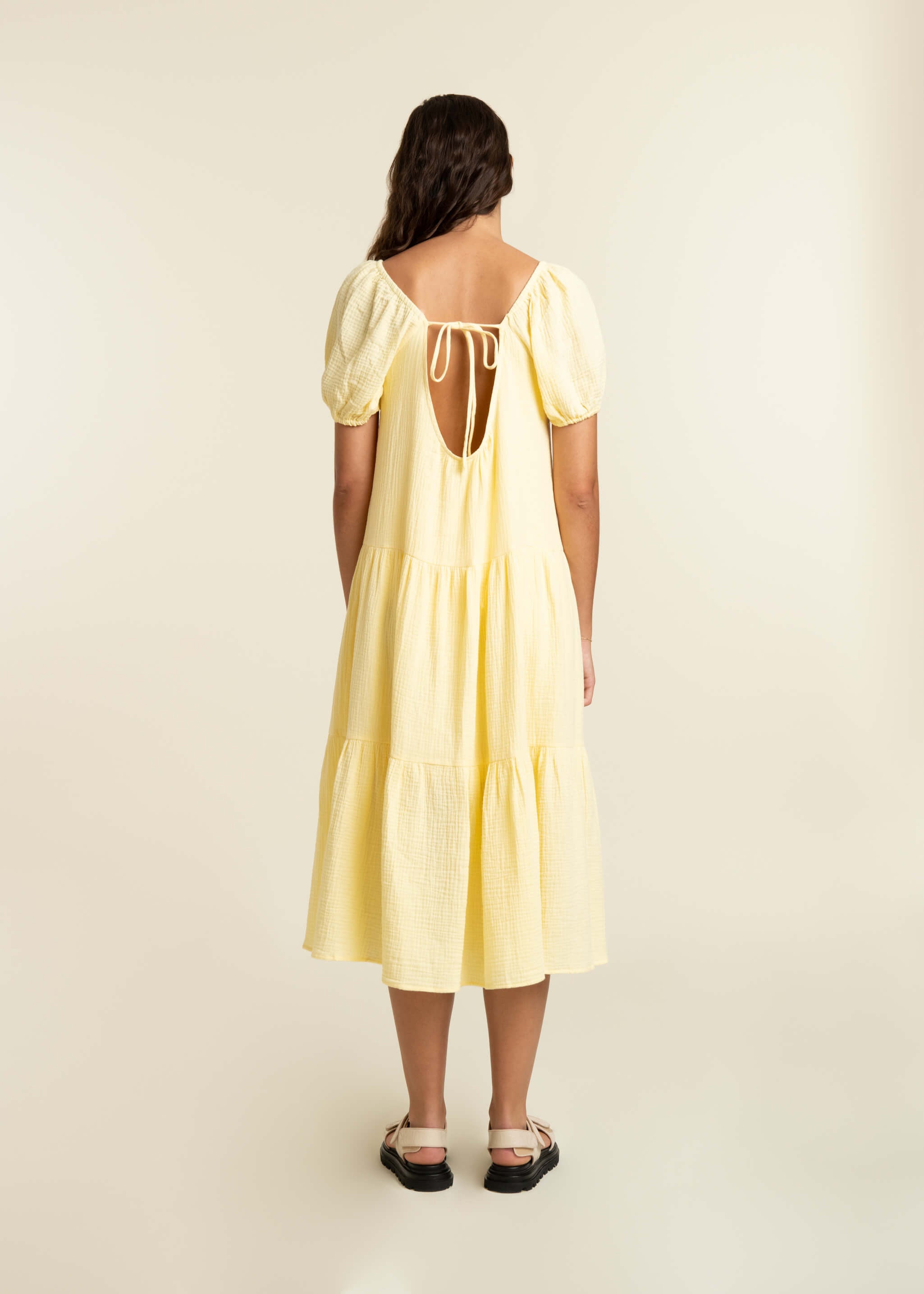 HANNAH yellow dress