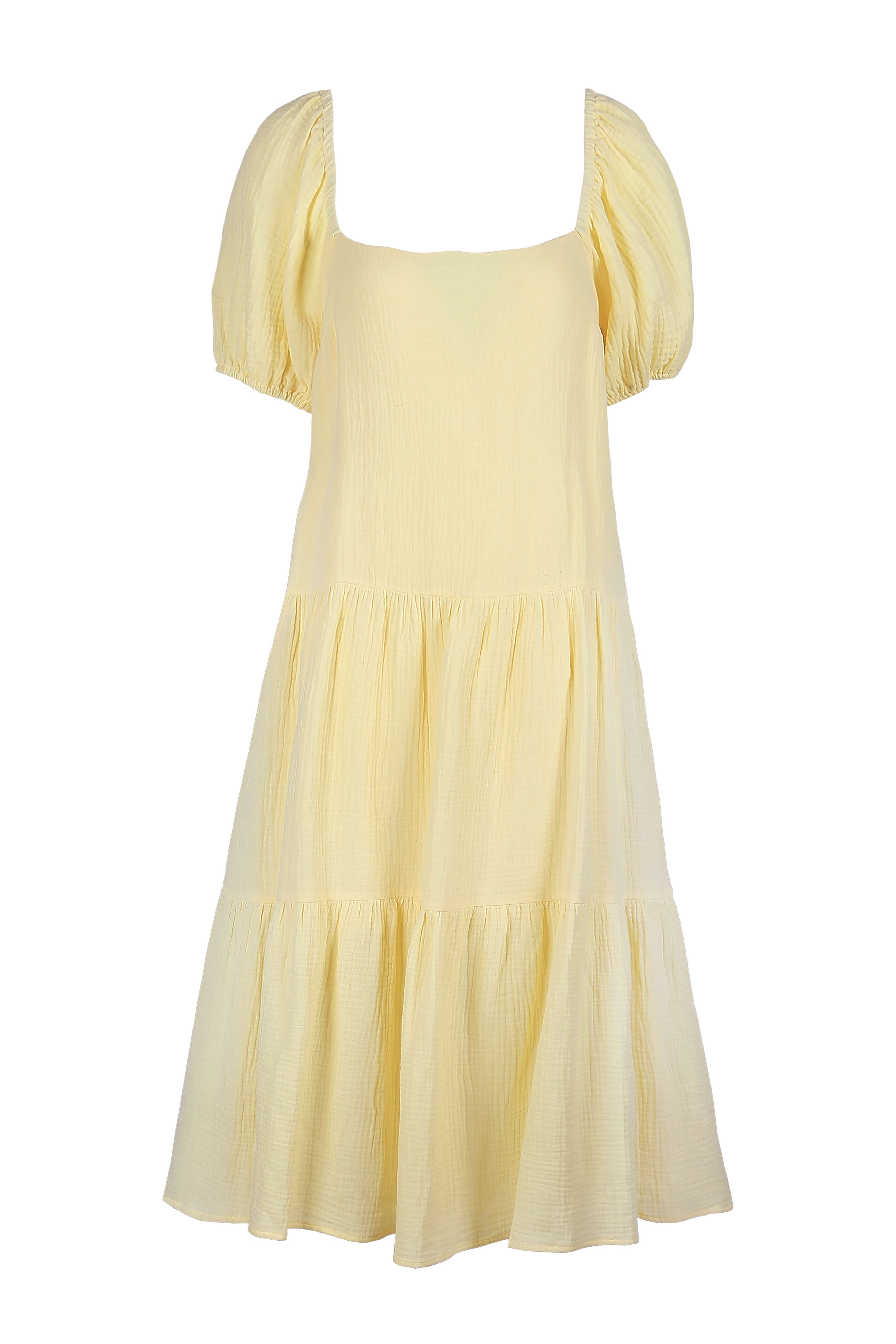 HANNAH yellow dress