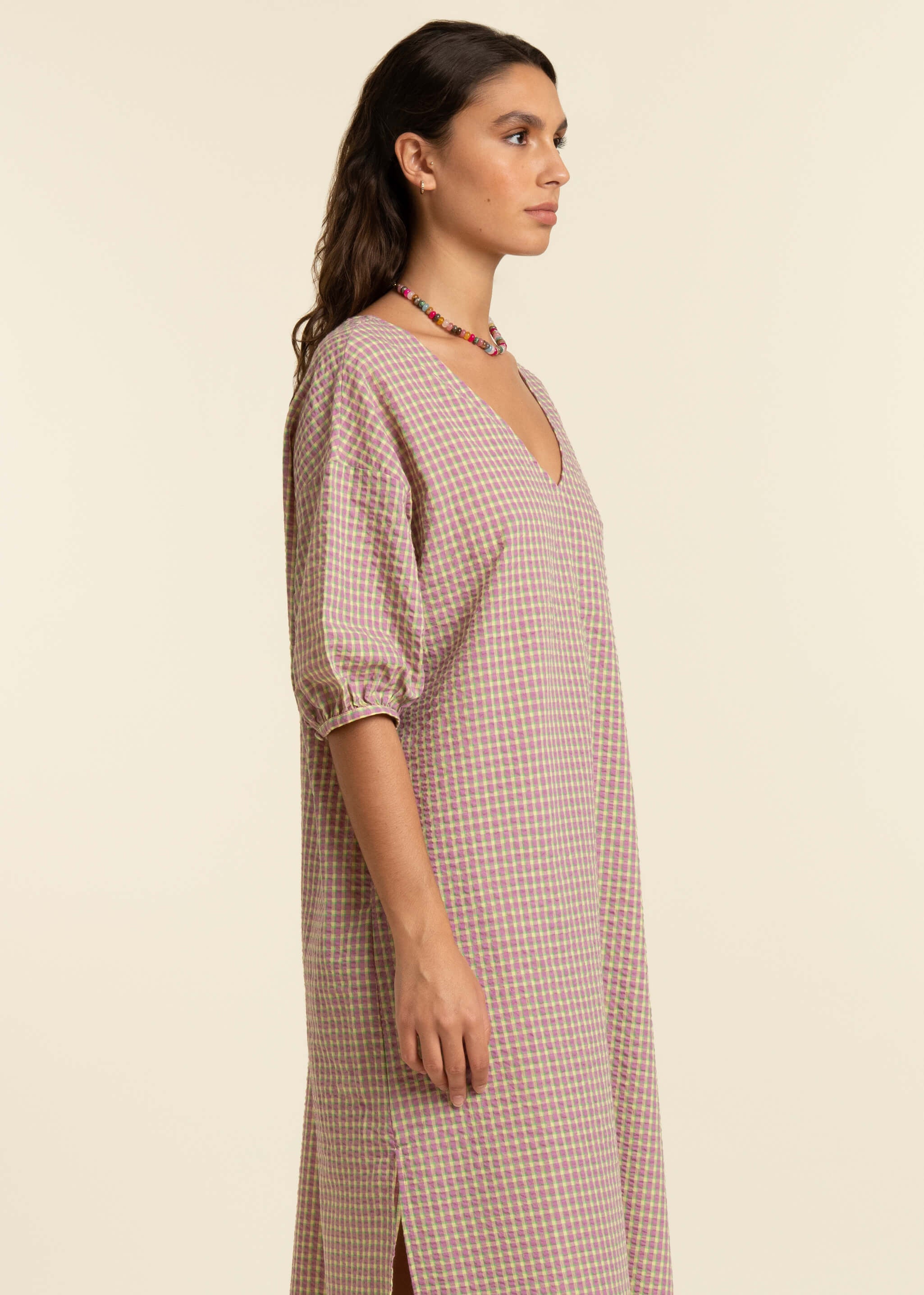 ALAIA cyclamen dress