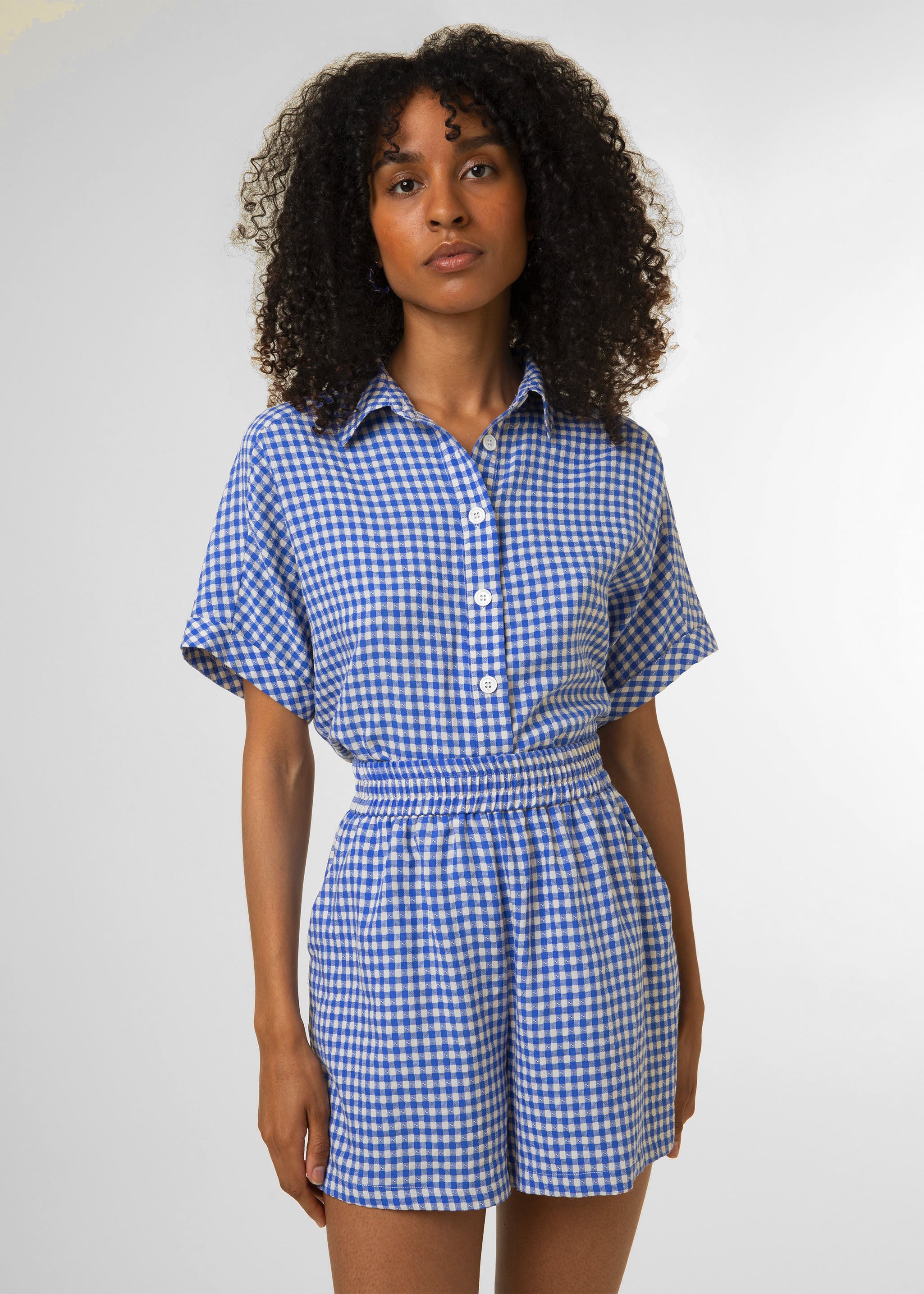 Chemise CALIE Bleu electrique