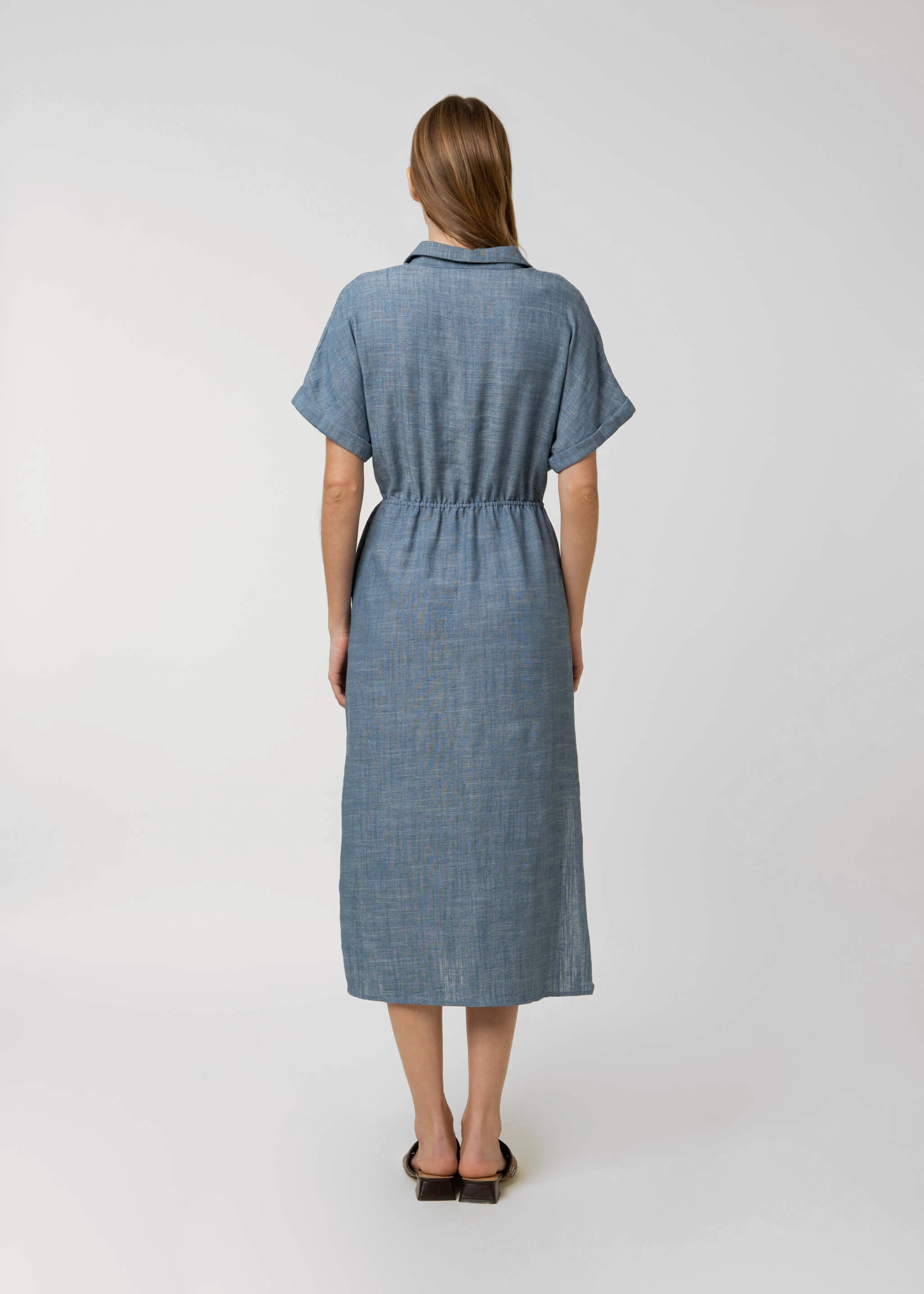 Dress blue ALIENOR