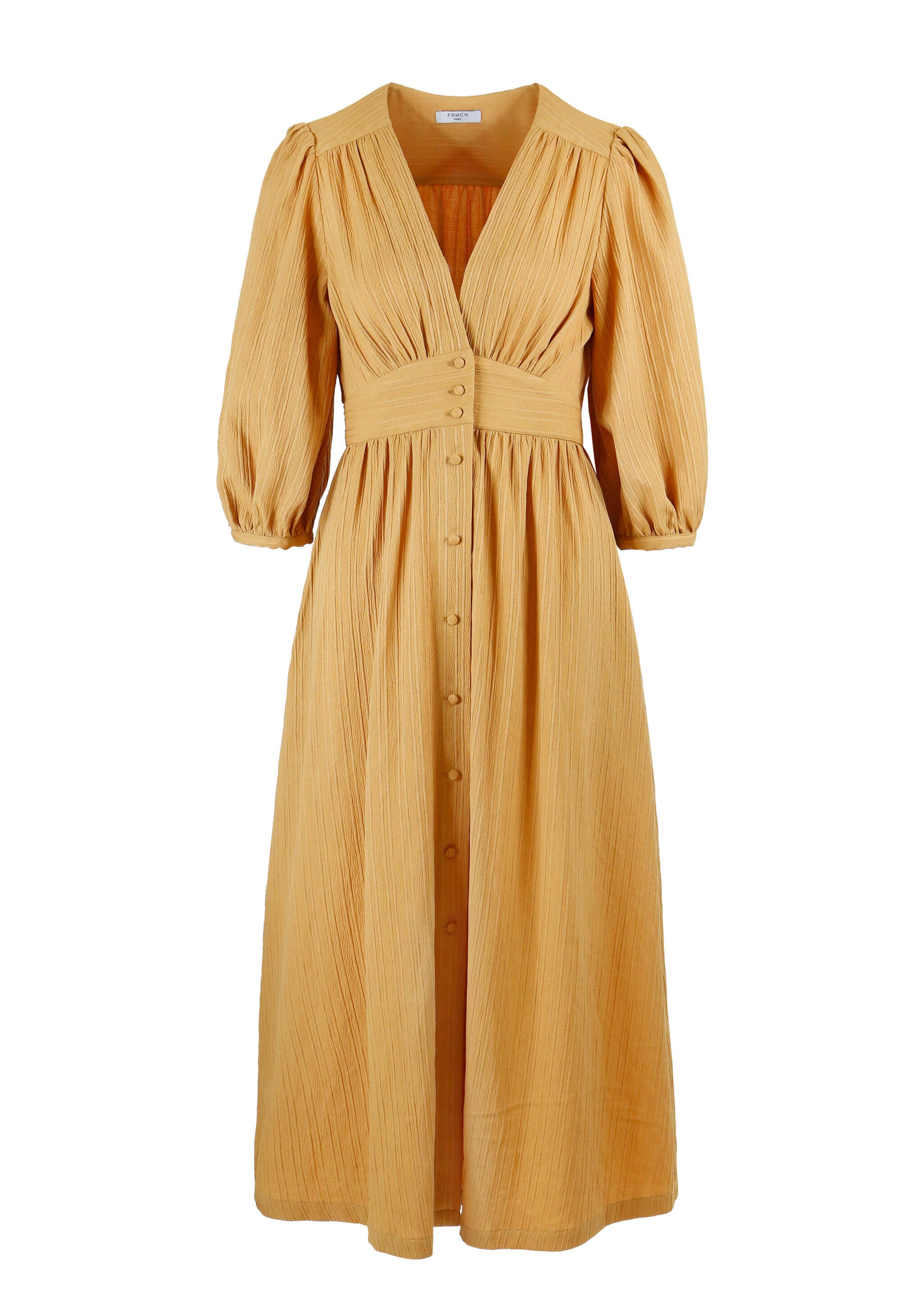 Midi dress ALIYA Ochre