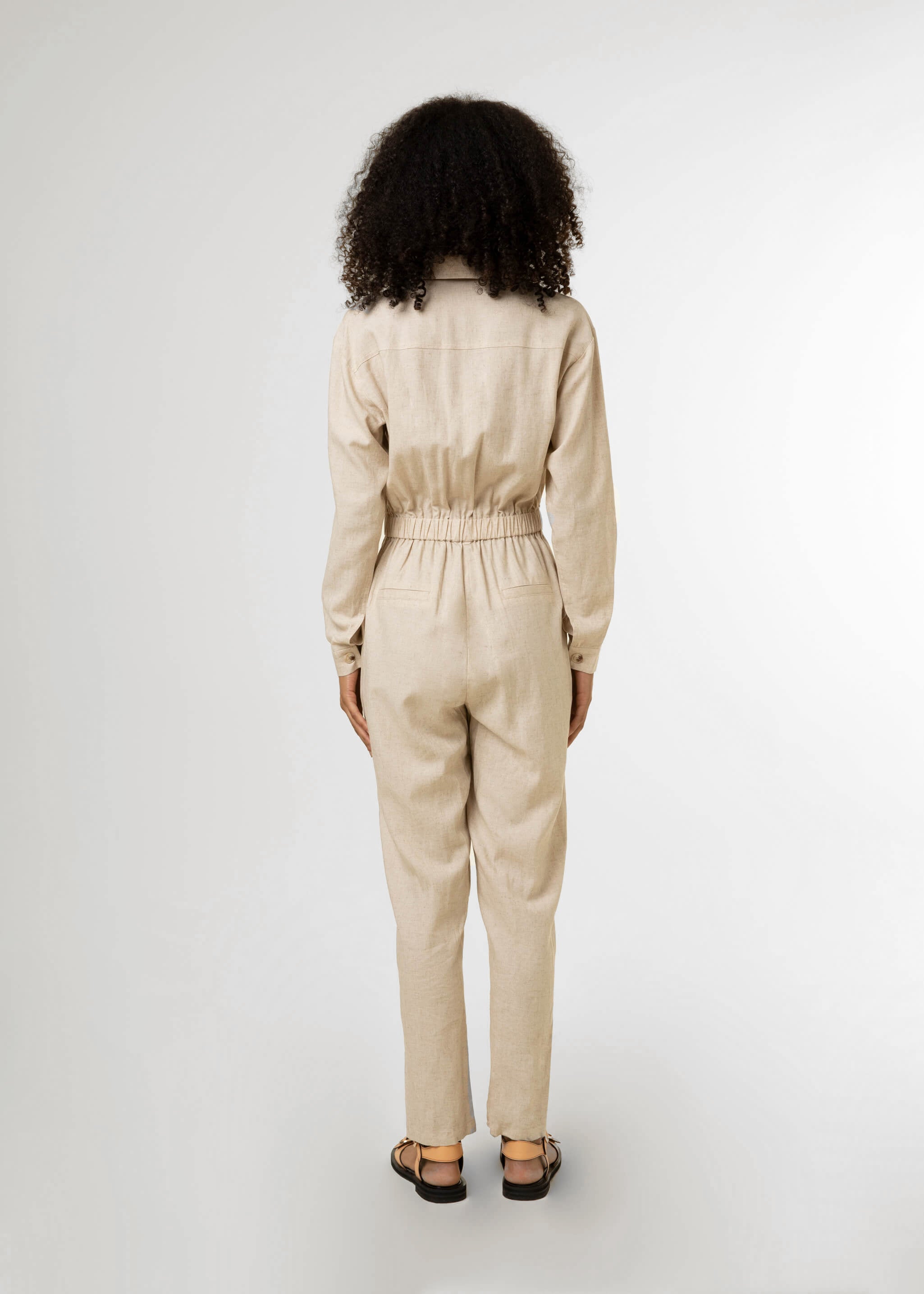 MATILDE cream jumpsuit