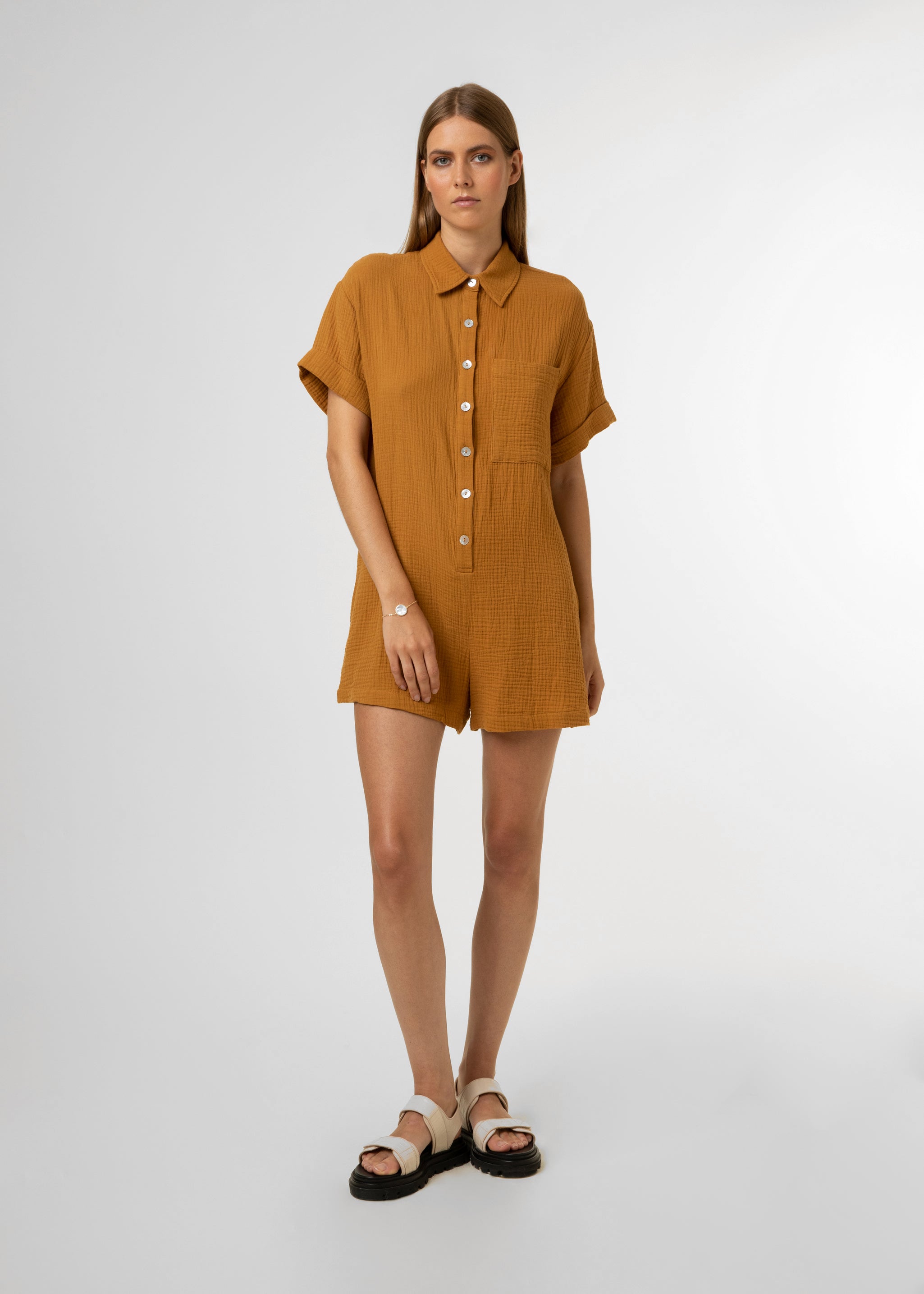 LEOLINE ochre jumpsuit