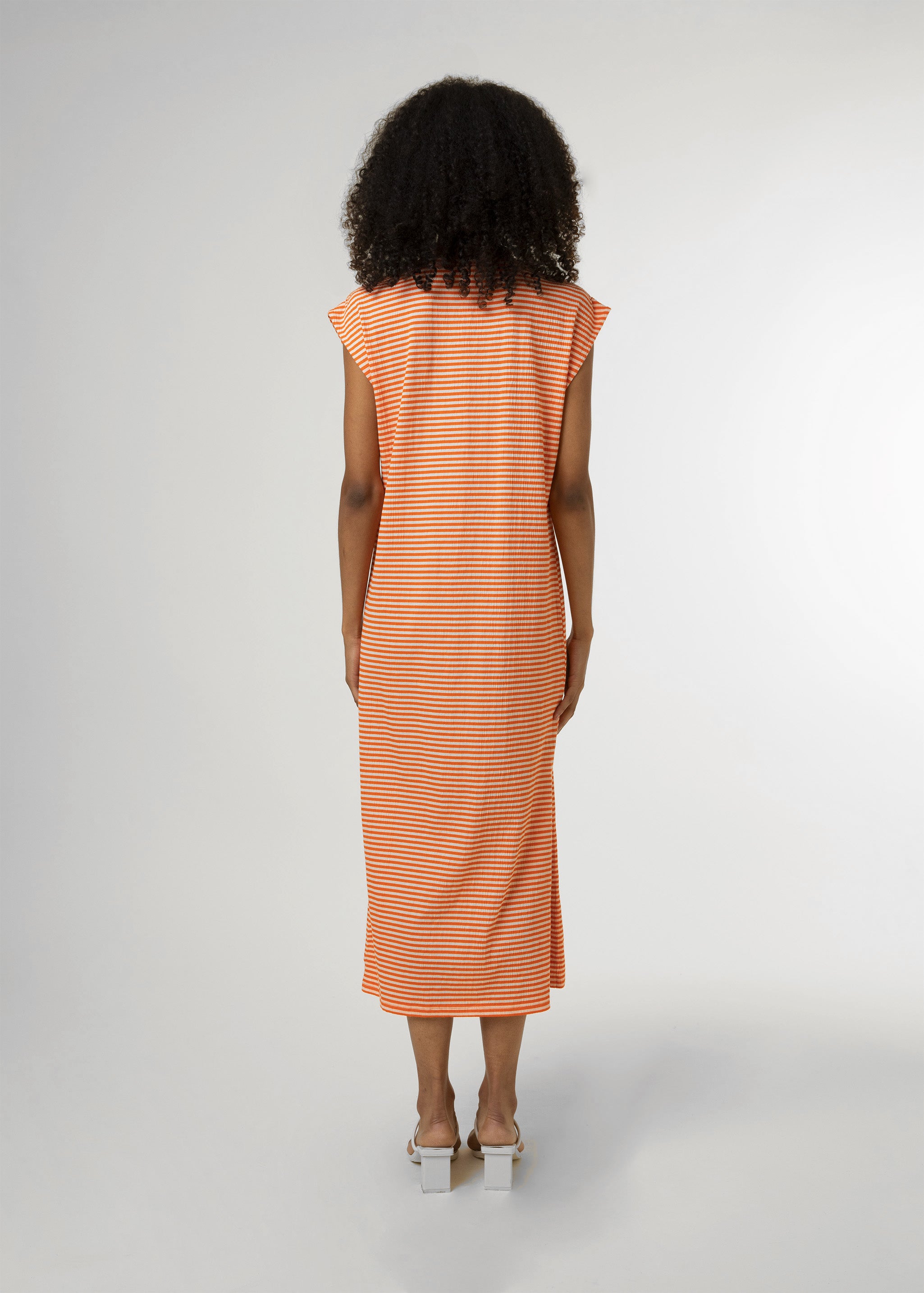 Robe midi ANTONELLA Orange