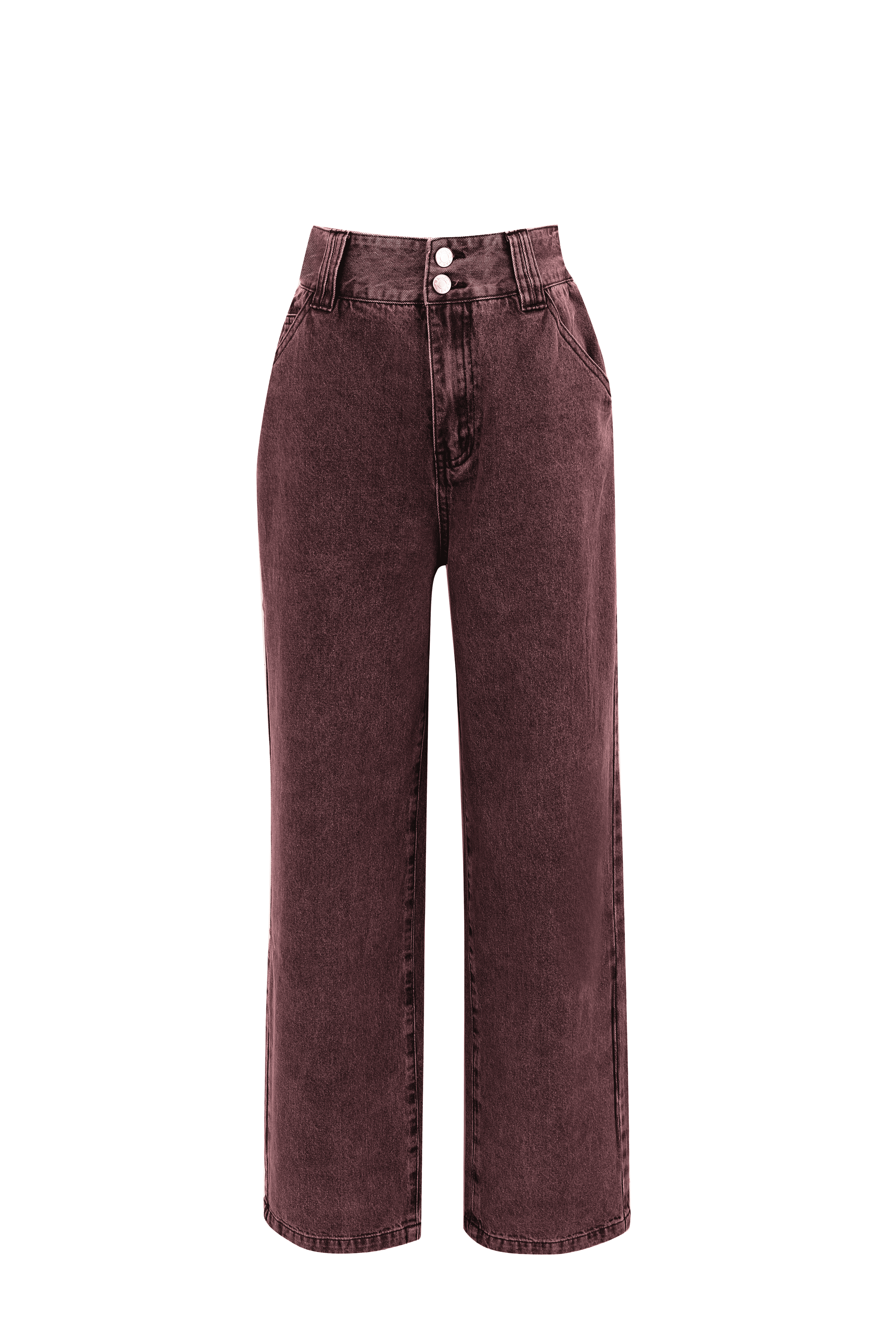 YIWEN Jeans Bordeaux