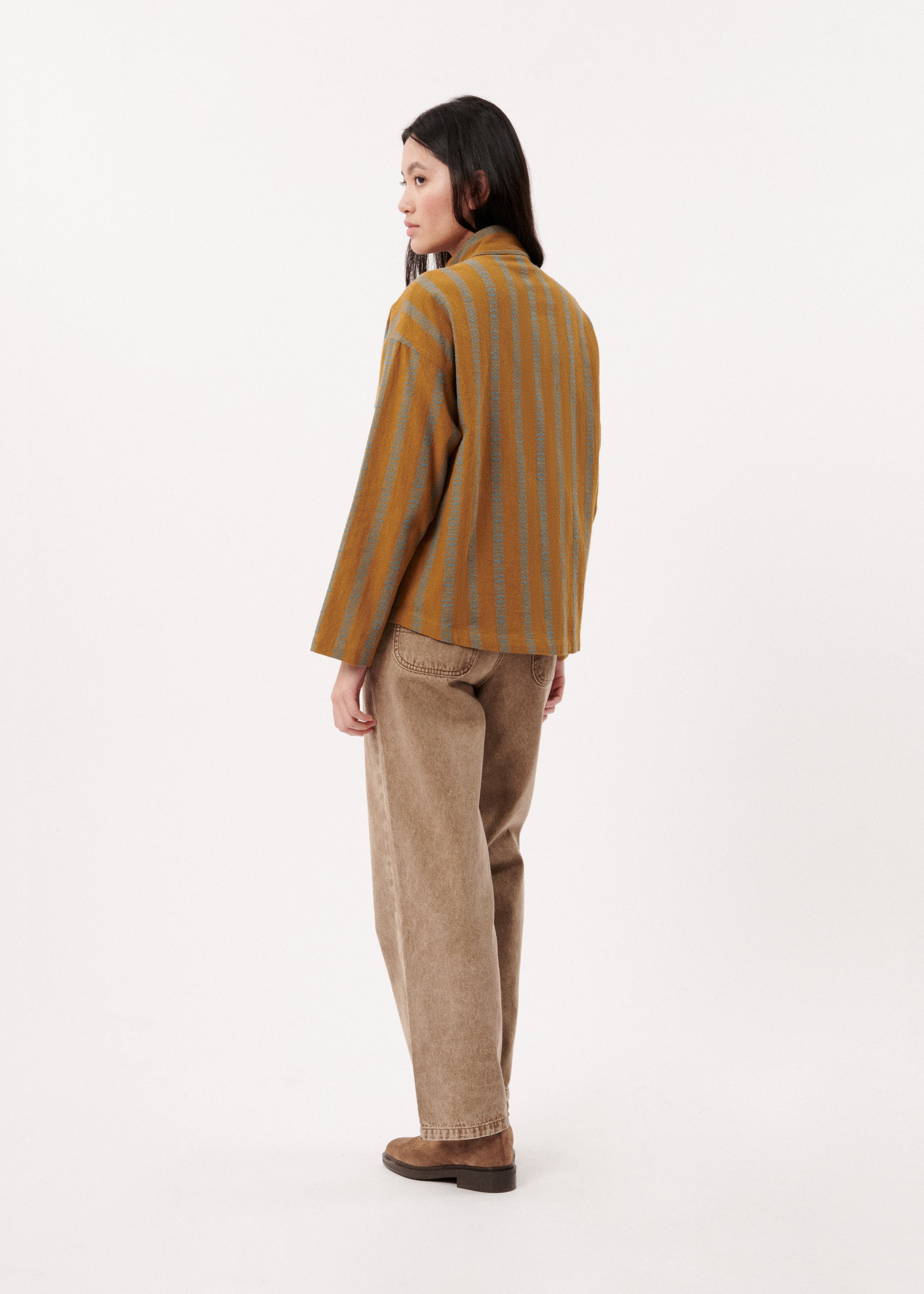 SOLAINE KHAKI BLOUSE