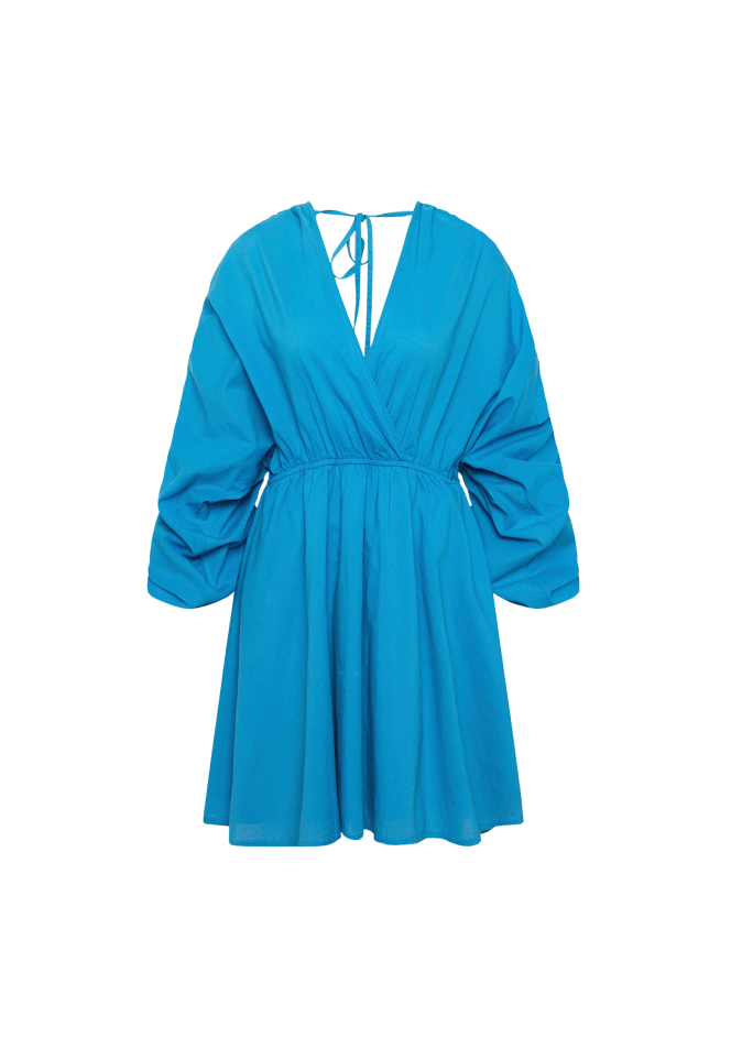 ANDREAS ELECTRIC BLUE DRESS