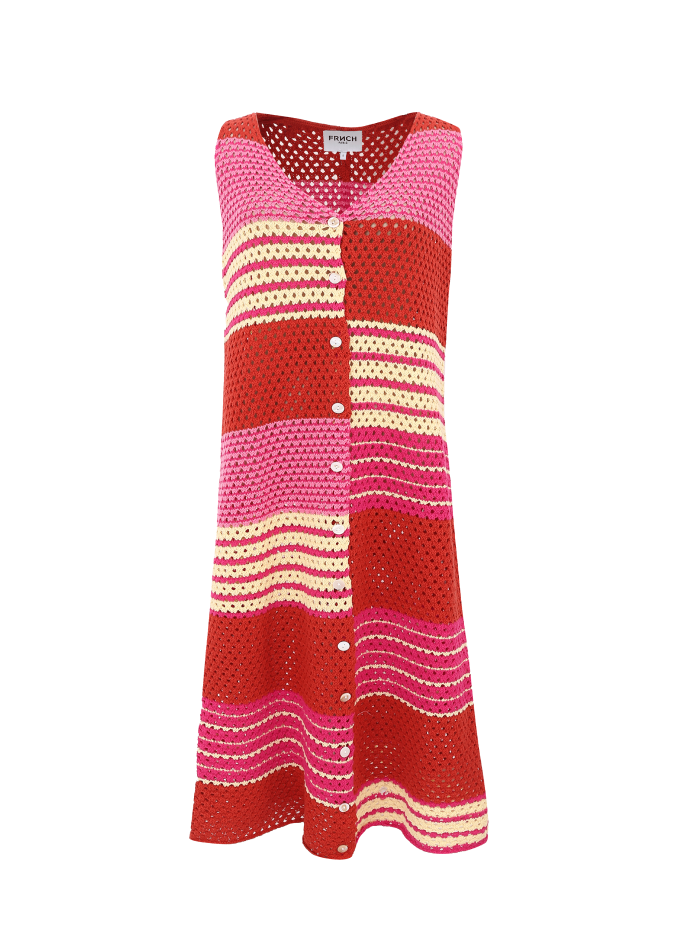 PAULETTE BRICK DRESS