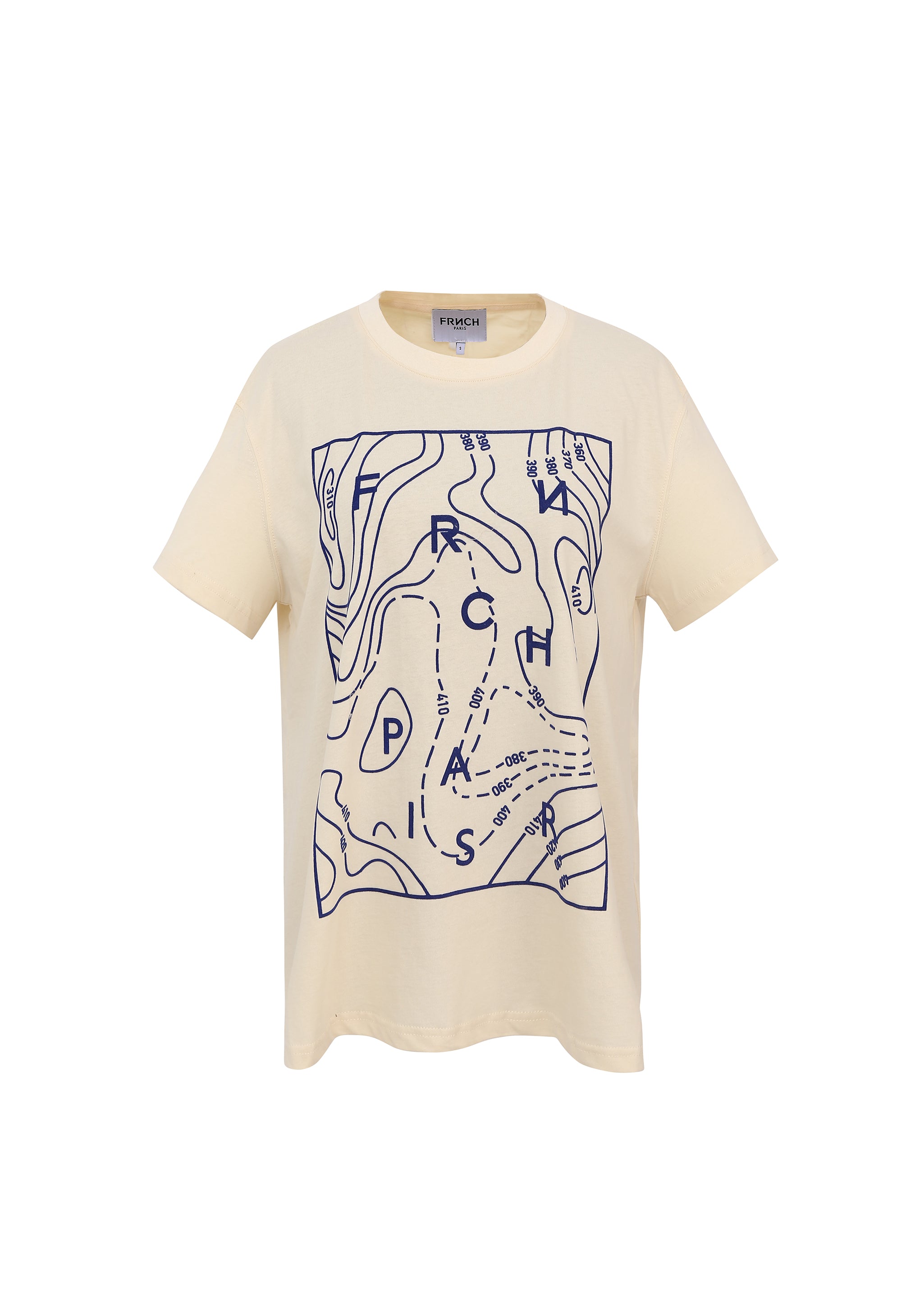 CURLINA CREAM T-SHIRT