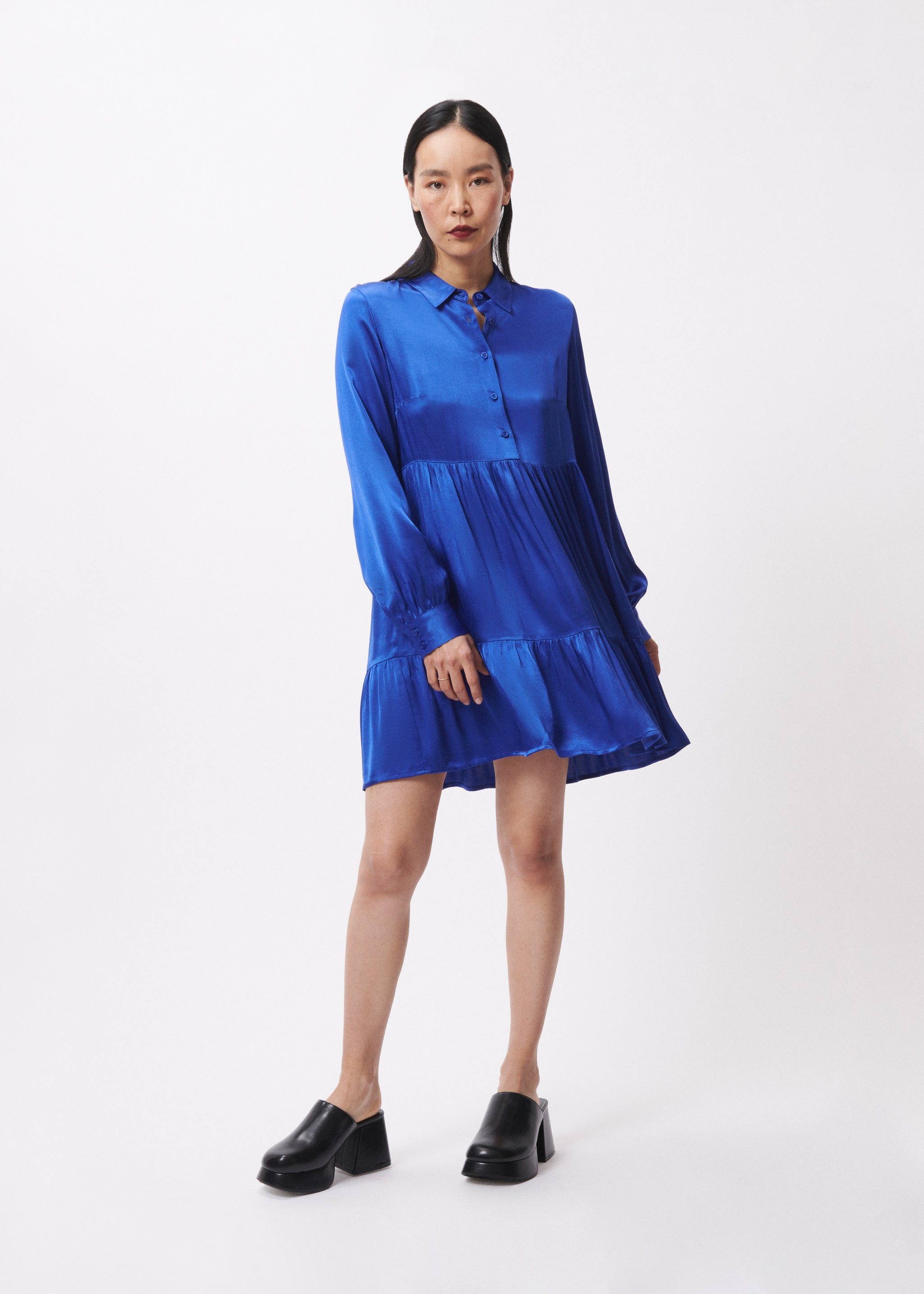 Robe FATIMA Bleu electrique