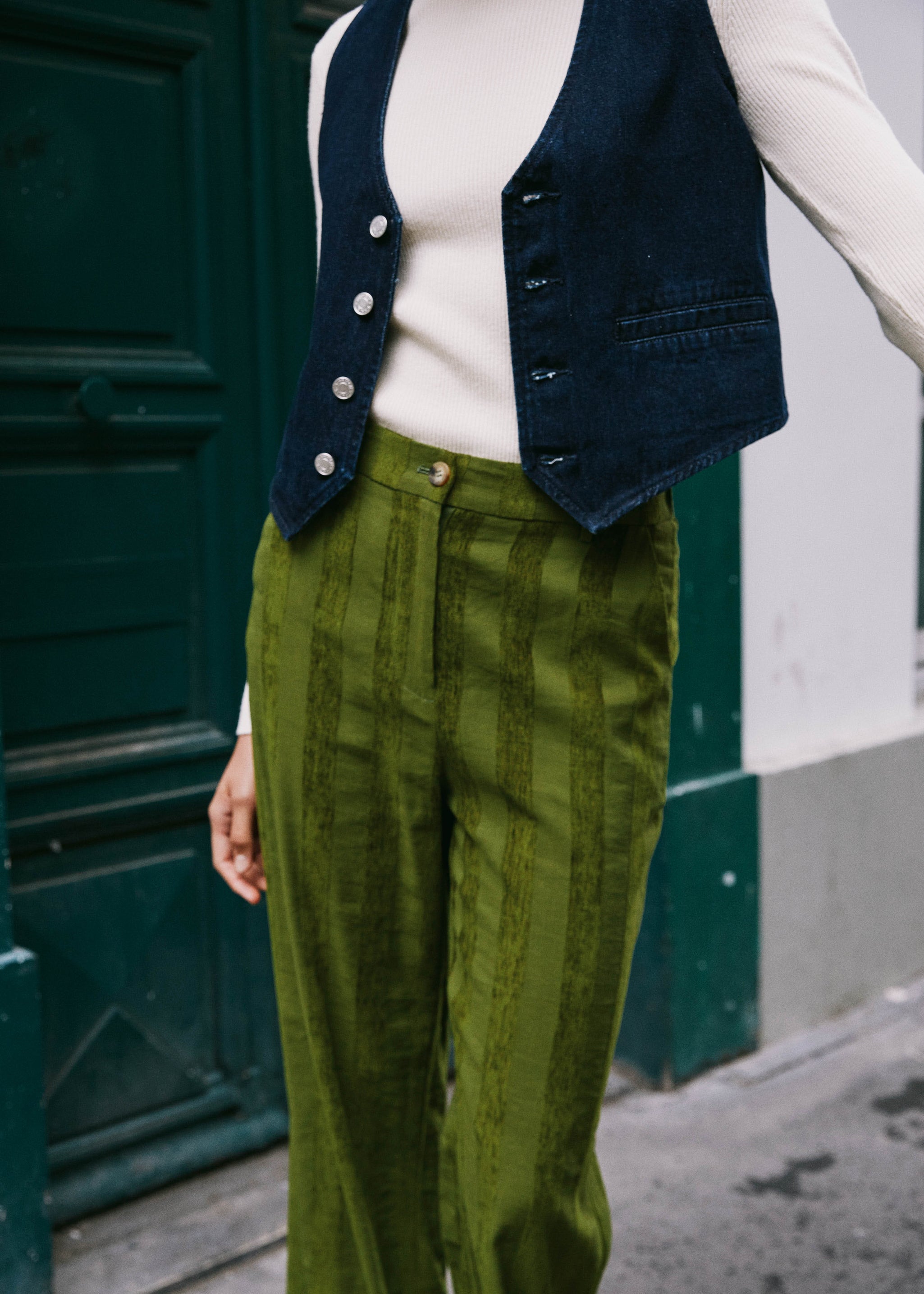 Pantalon ZITA Olive