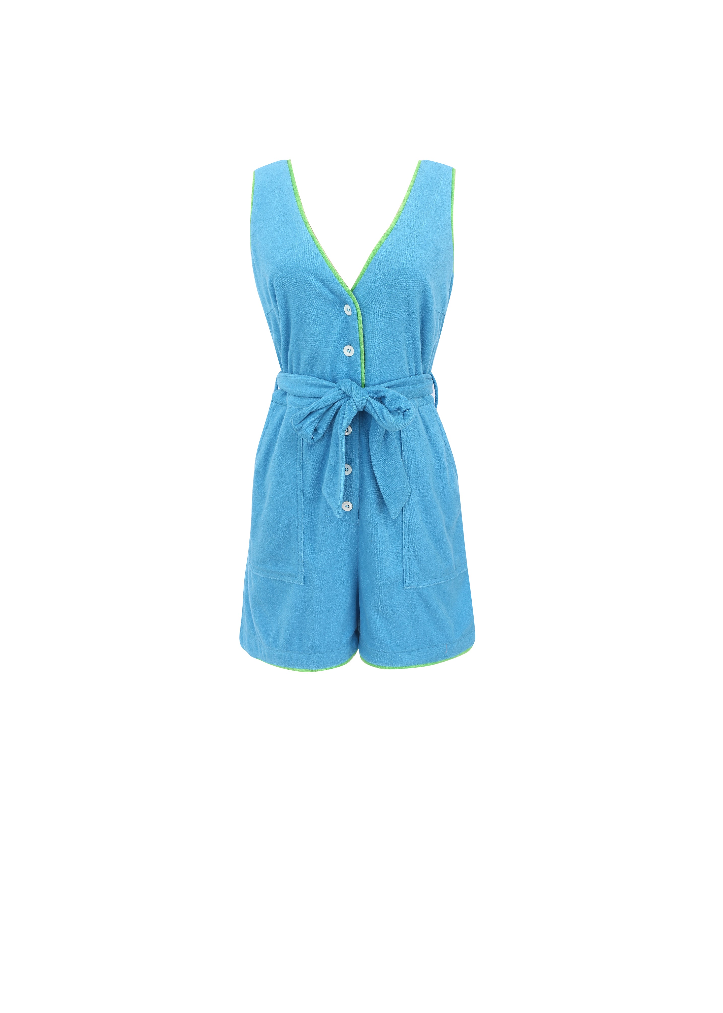 MILA BLUE AZUR PLAYSUIT