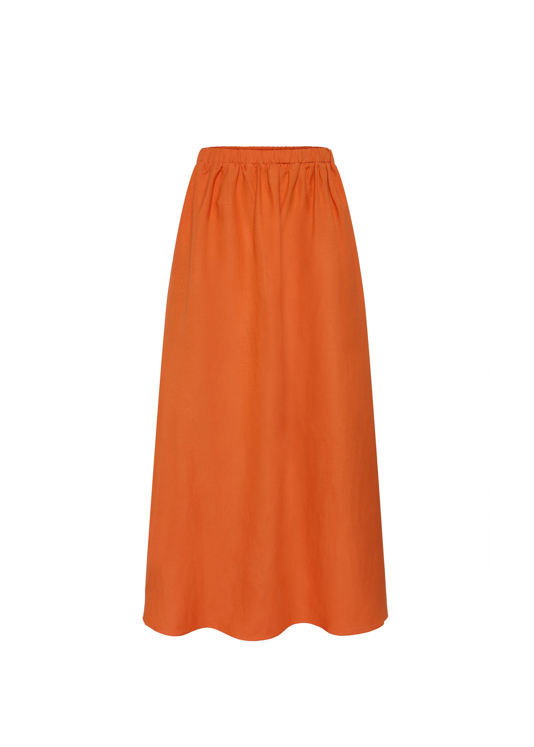 KRISTINA ORANGE SKIRT