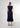 Robe longue ARBEN Bleu marine