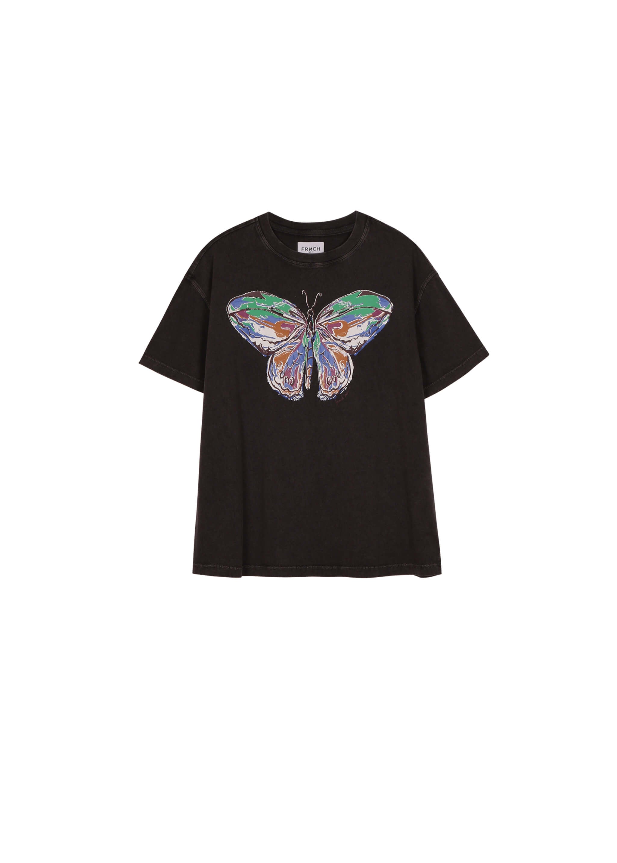 T-shirt PAPILLON Anthracite