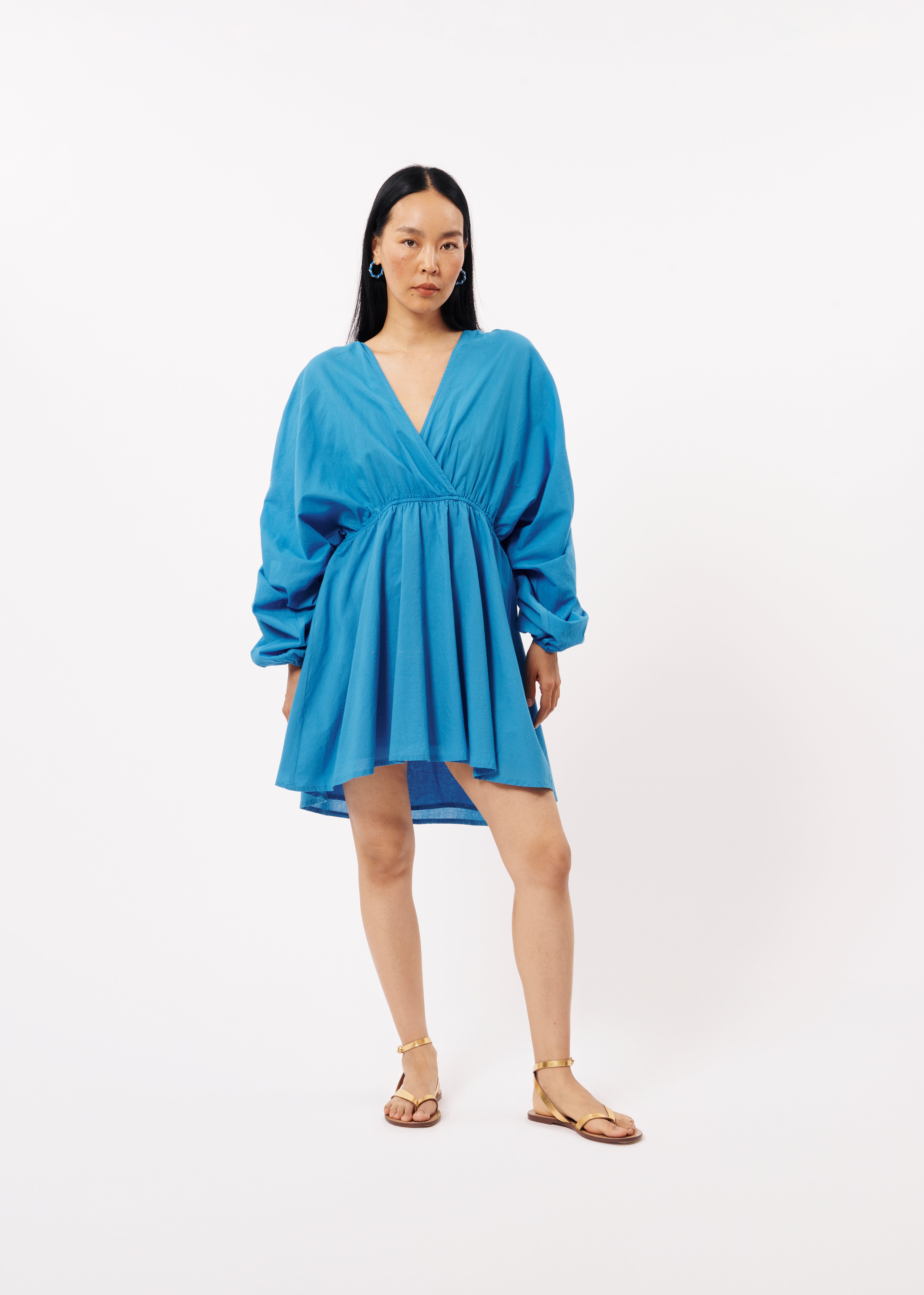 ANDREAS ELECTRIC BLUE DRESS