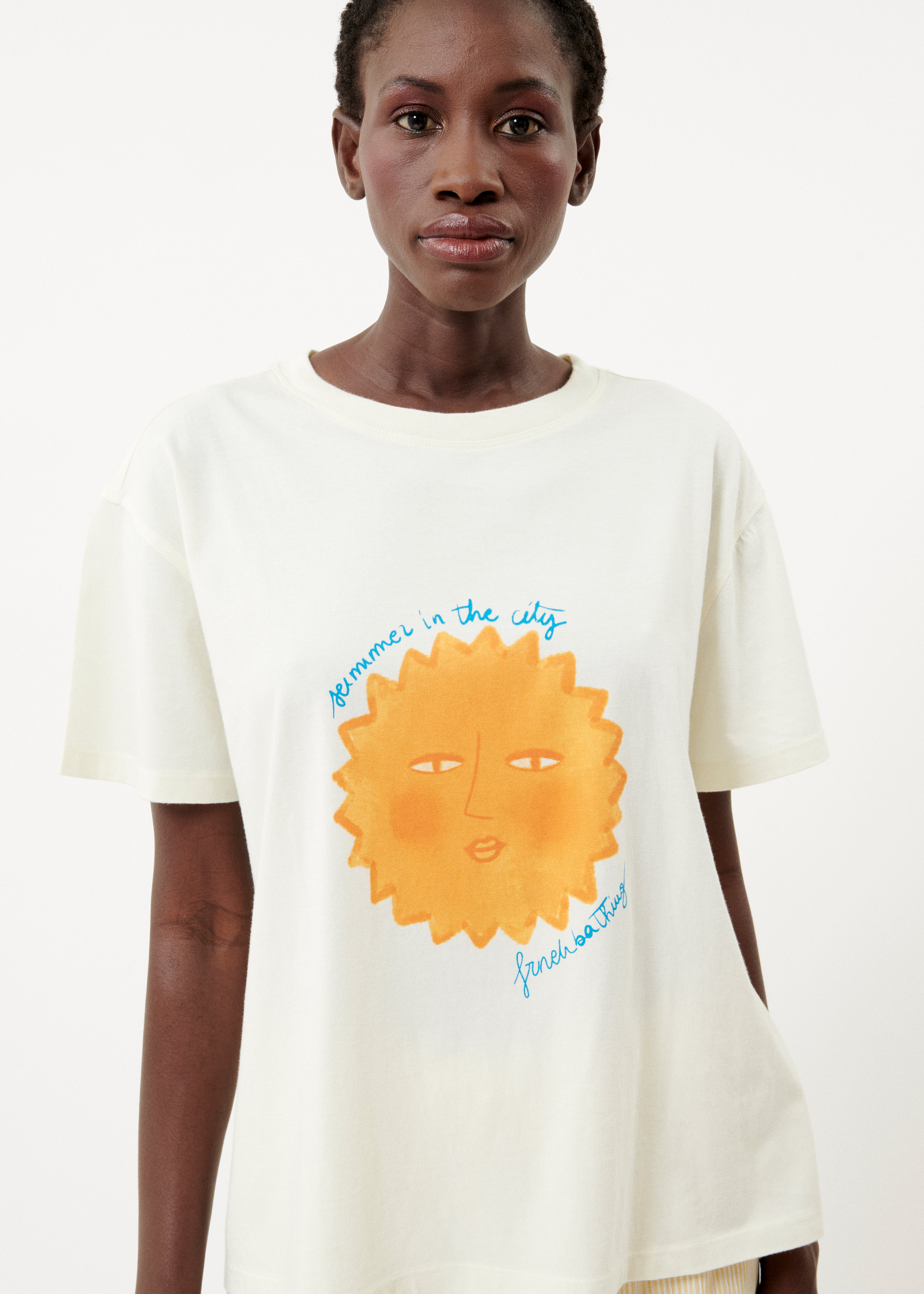 SOLEIL CREAM T-SHIRT