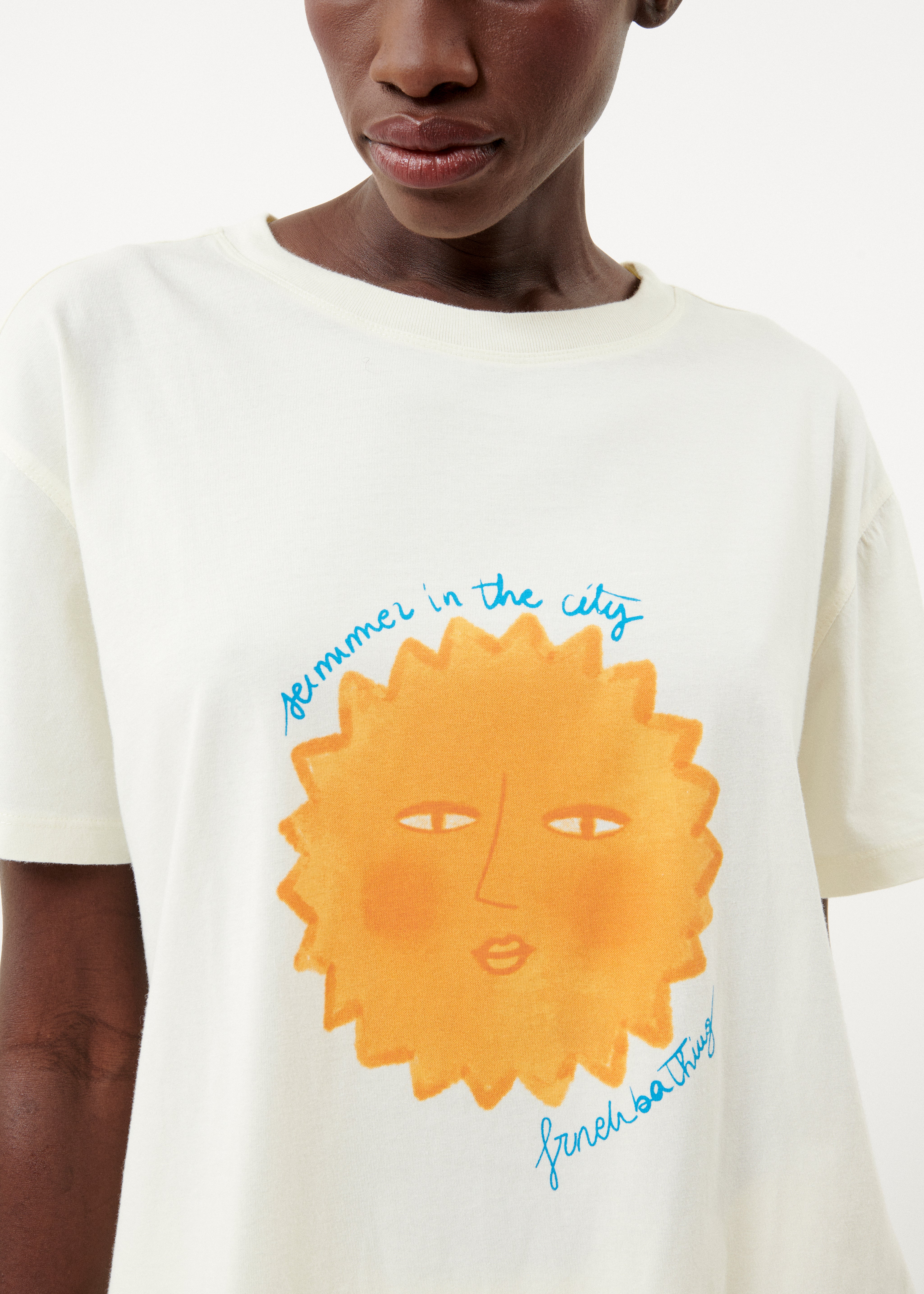 T-shirt SOLEIL Creme