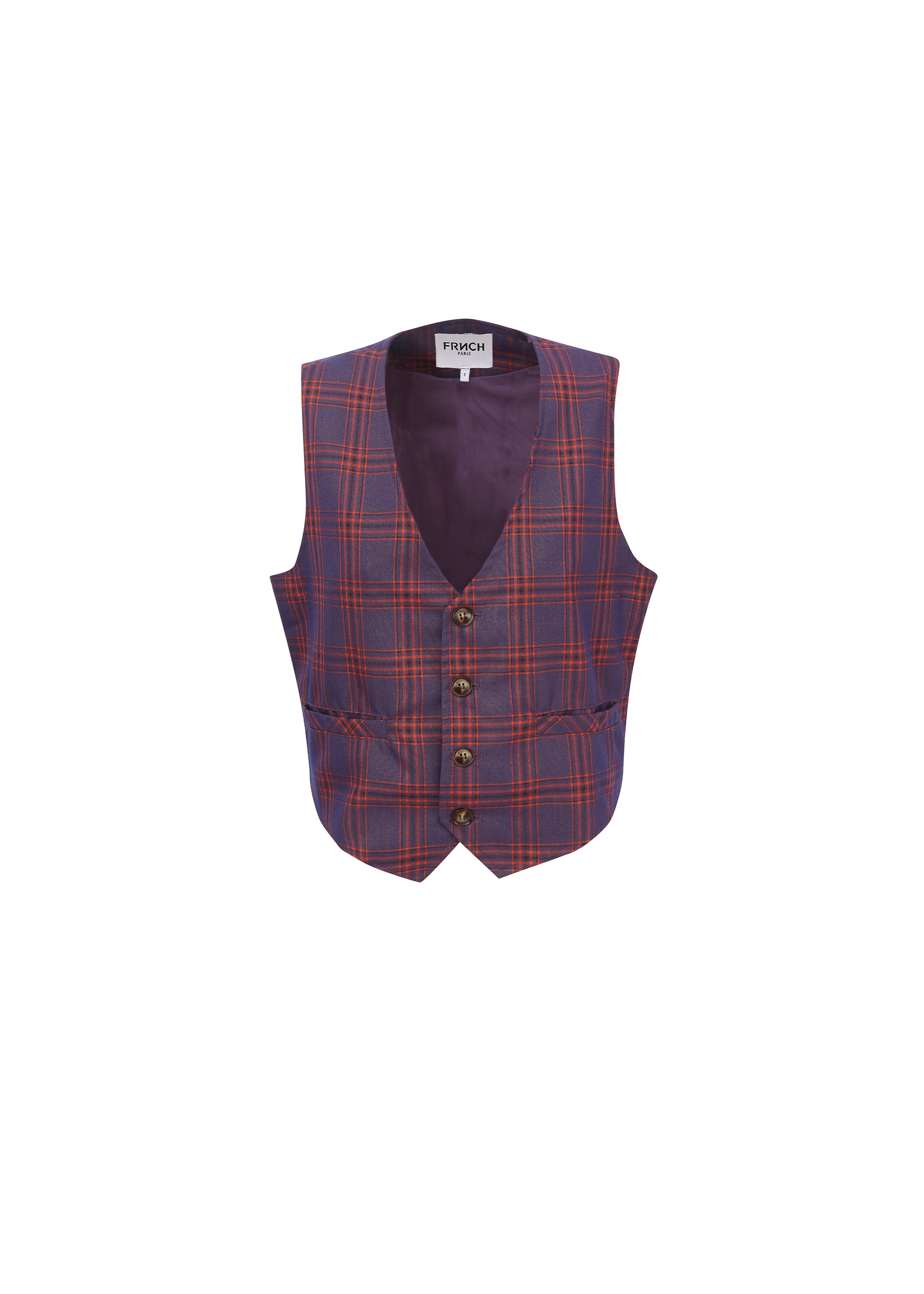 ALIX Purple Waistcoat