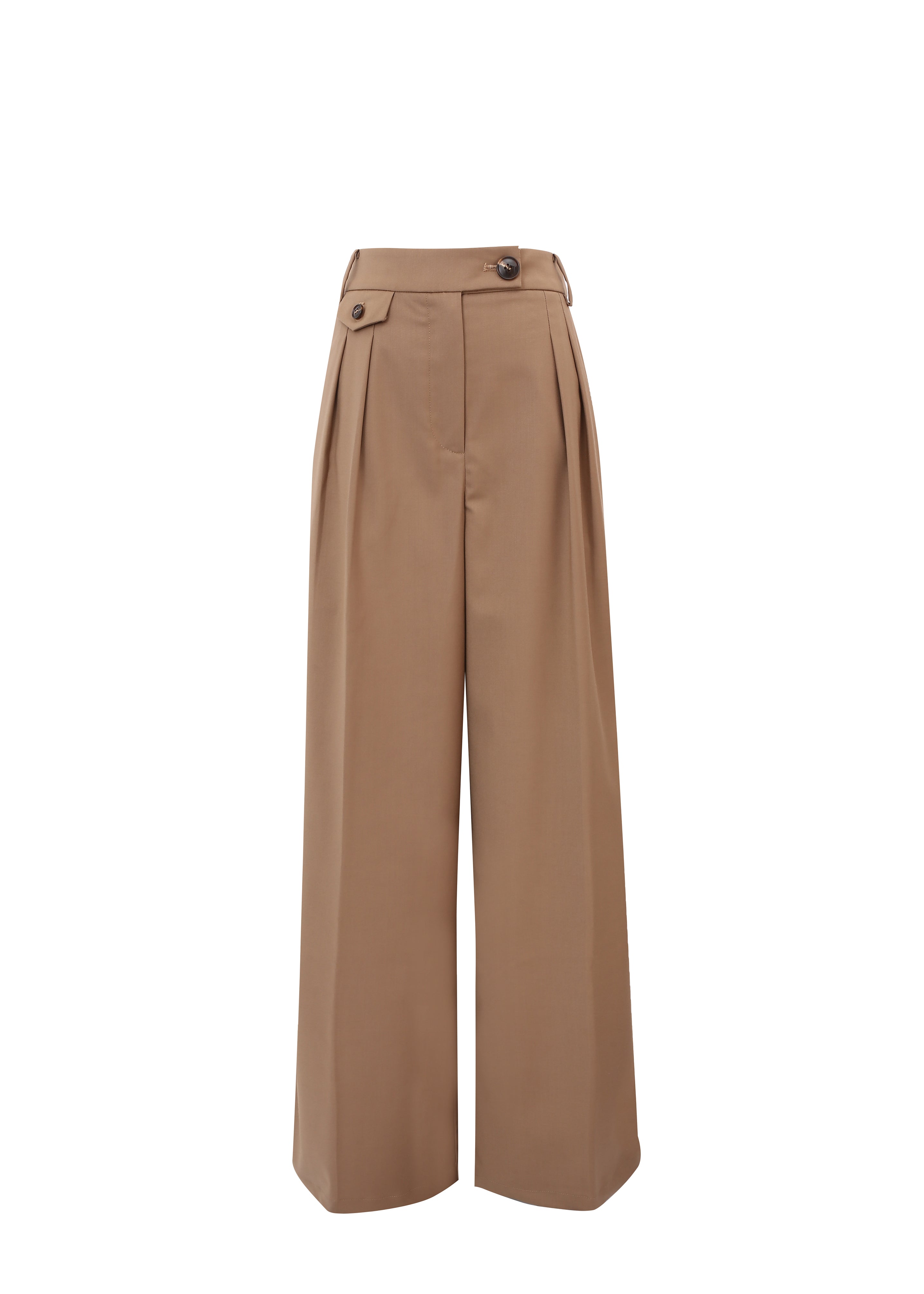 LORINA Brown Pants