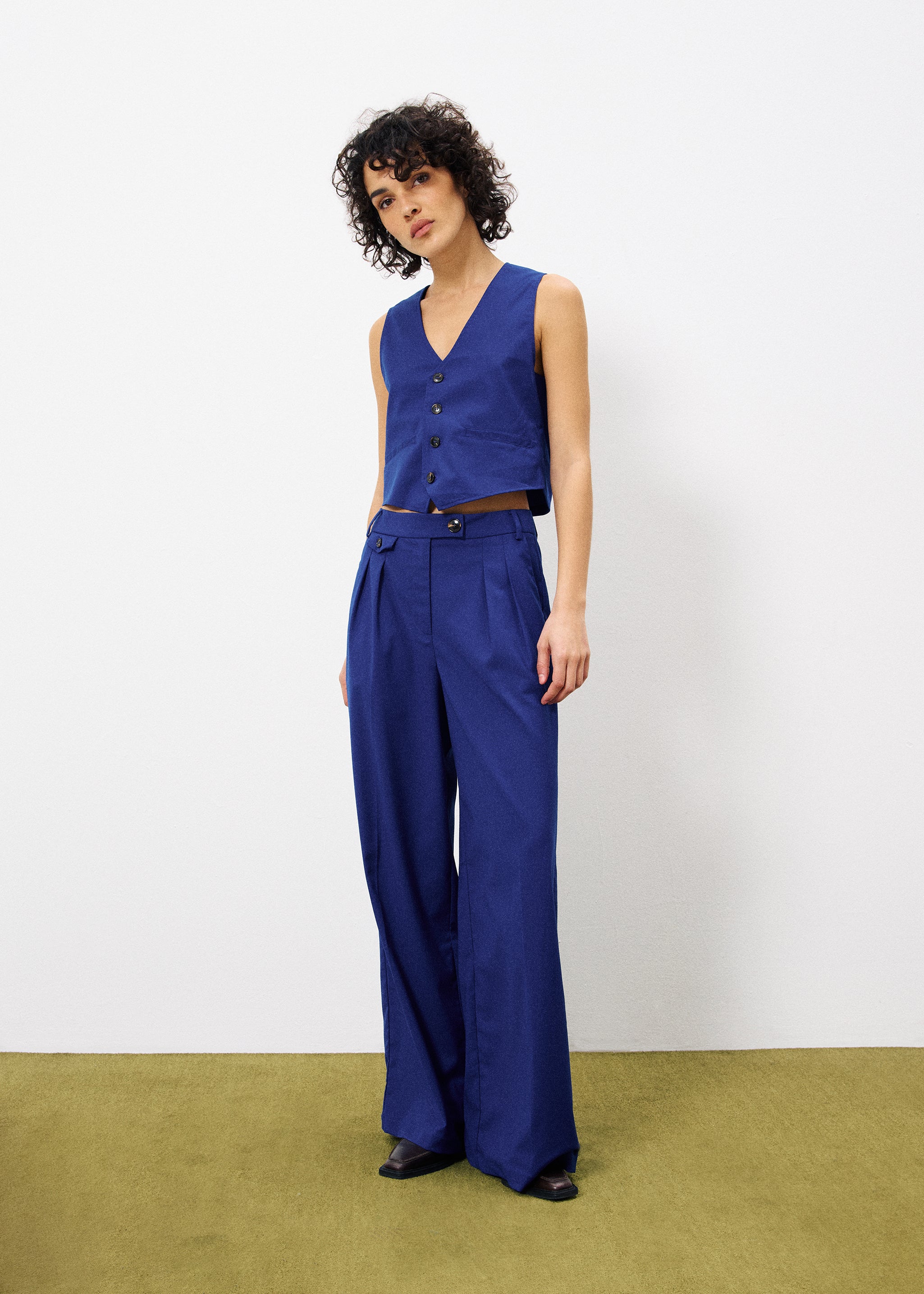 LORINA Blue Pants