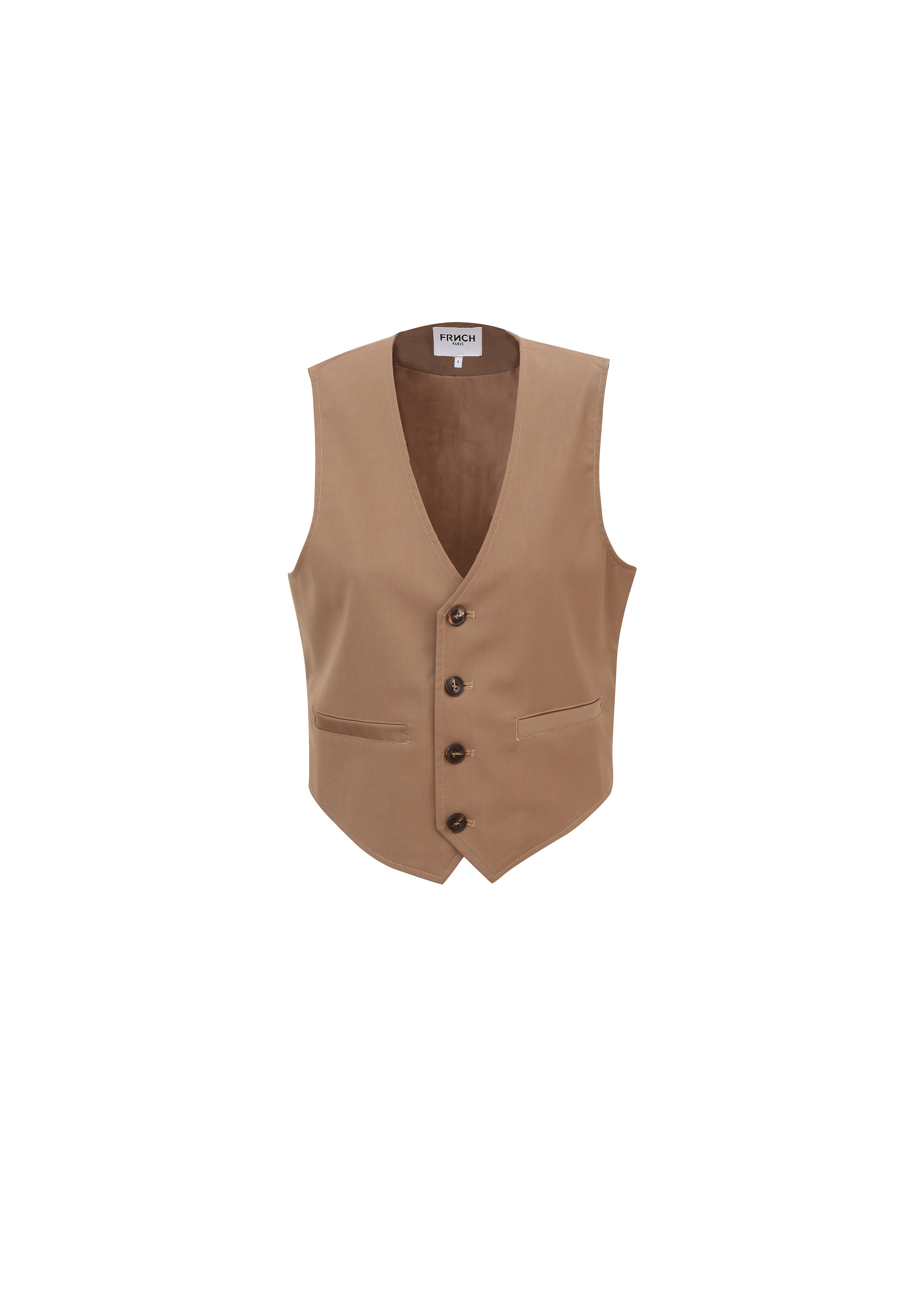 ALIX Brown Waistcoat