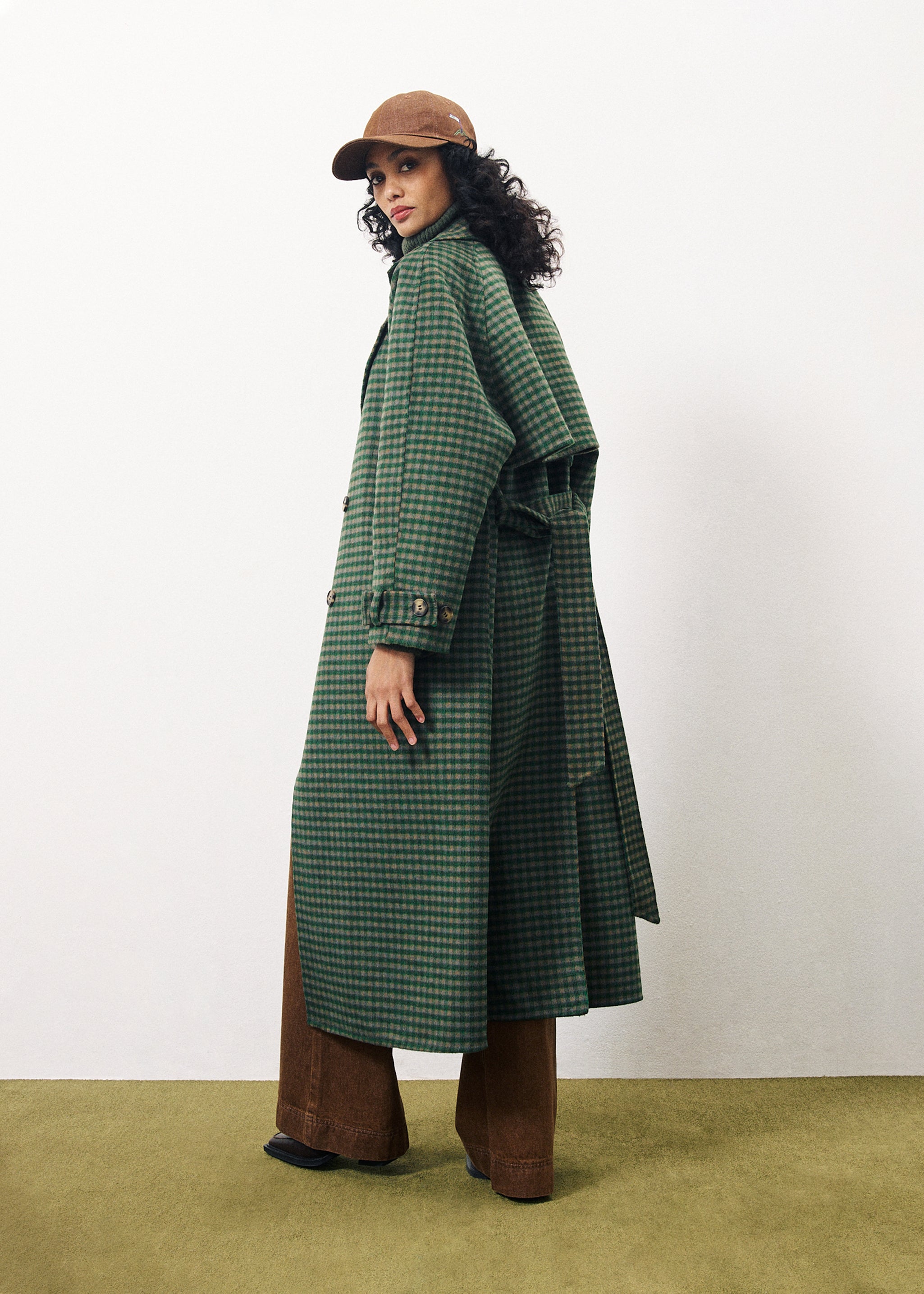 ADELPHIA Green Coat