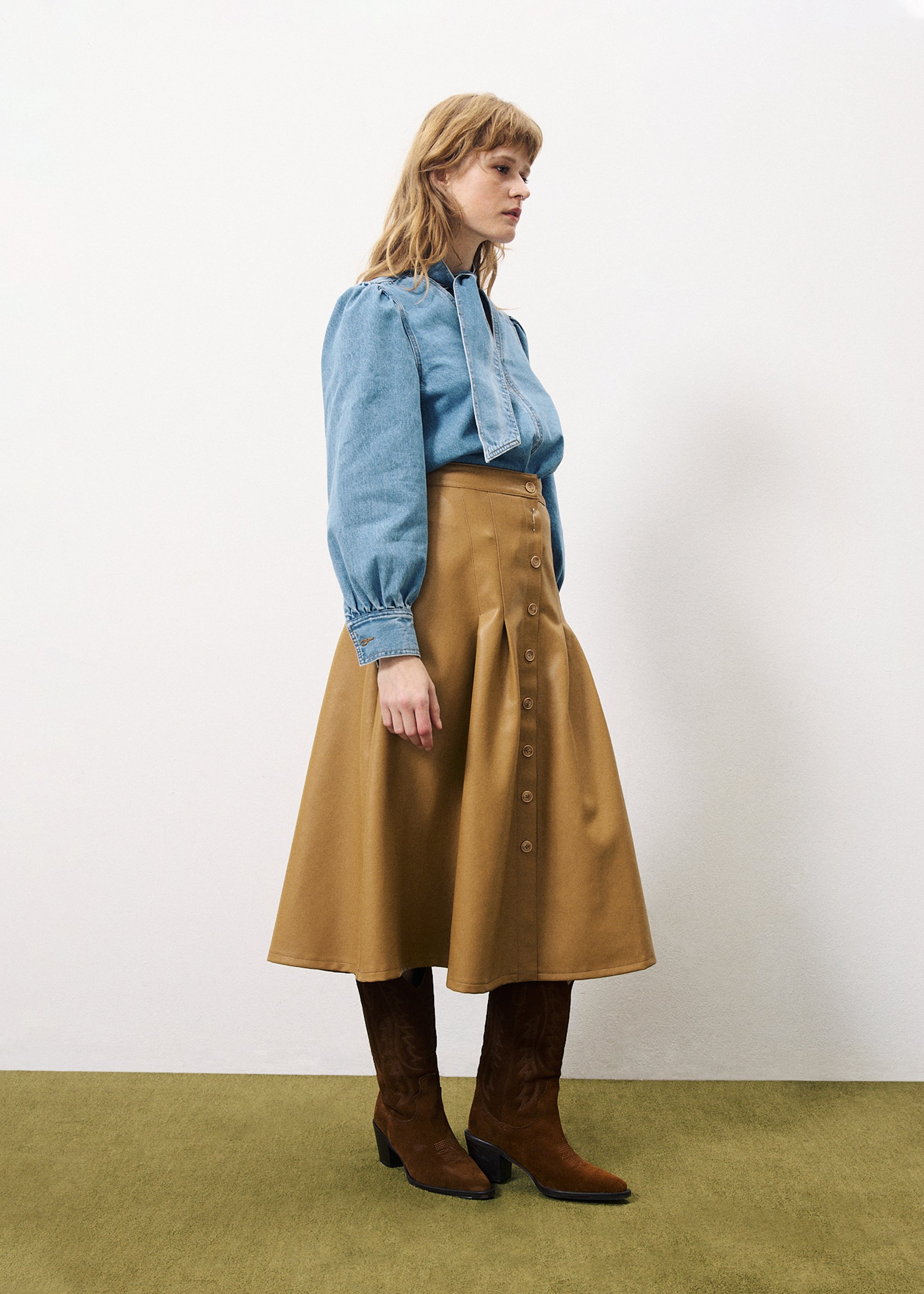 EDANA Brown Skirt