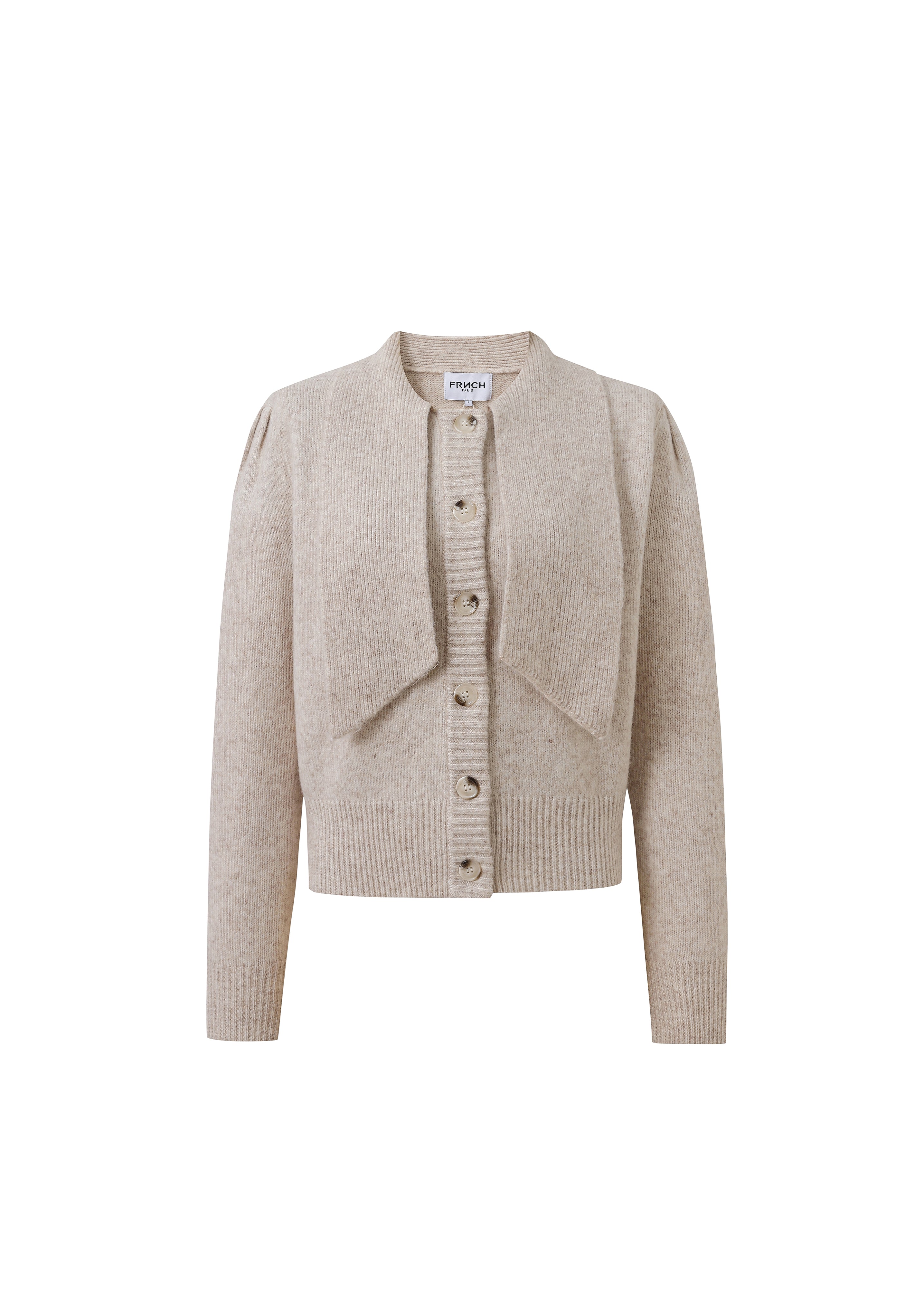 PERLINE Beige Cardigan