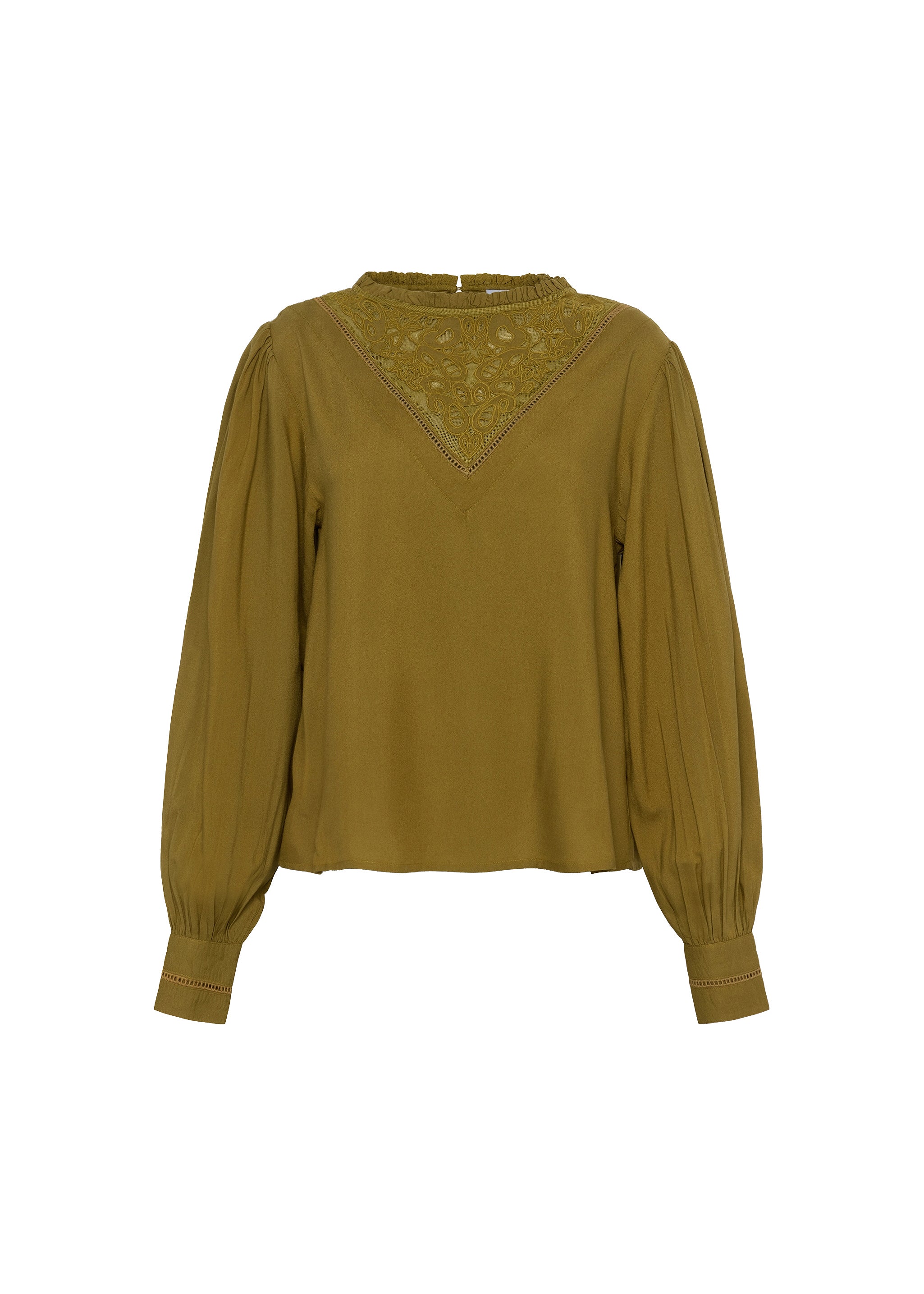 LISENN Green Blouse