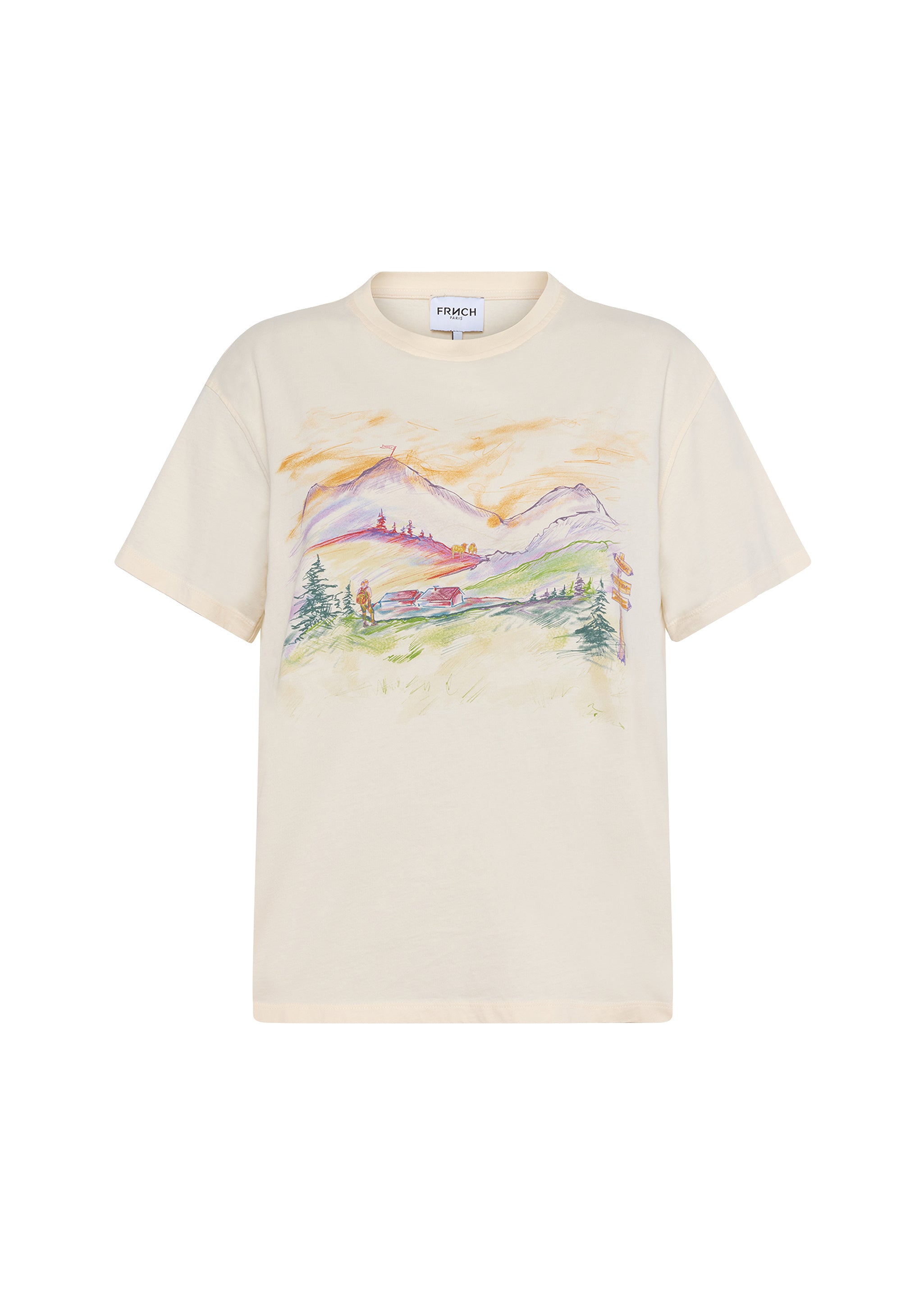 T-shirt AZELLE Creme