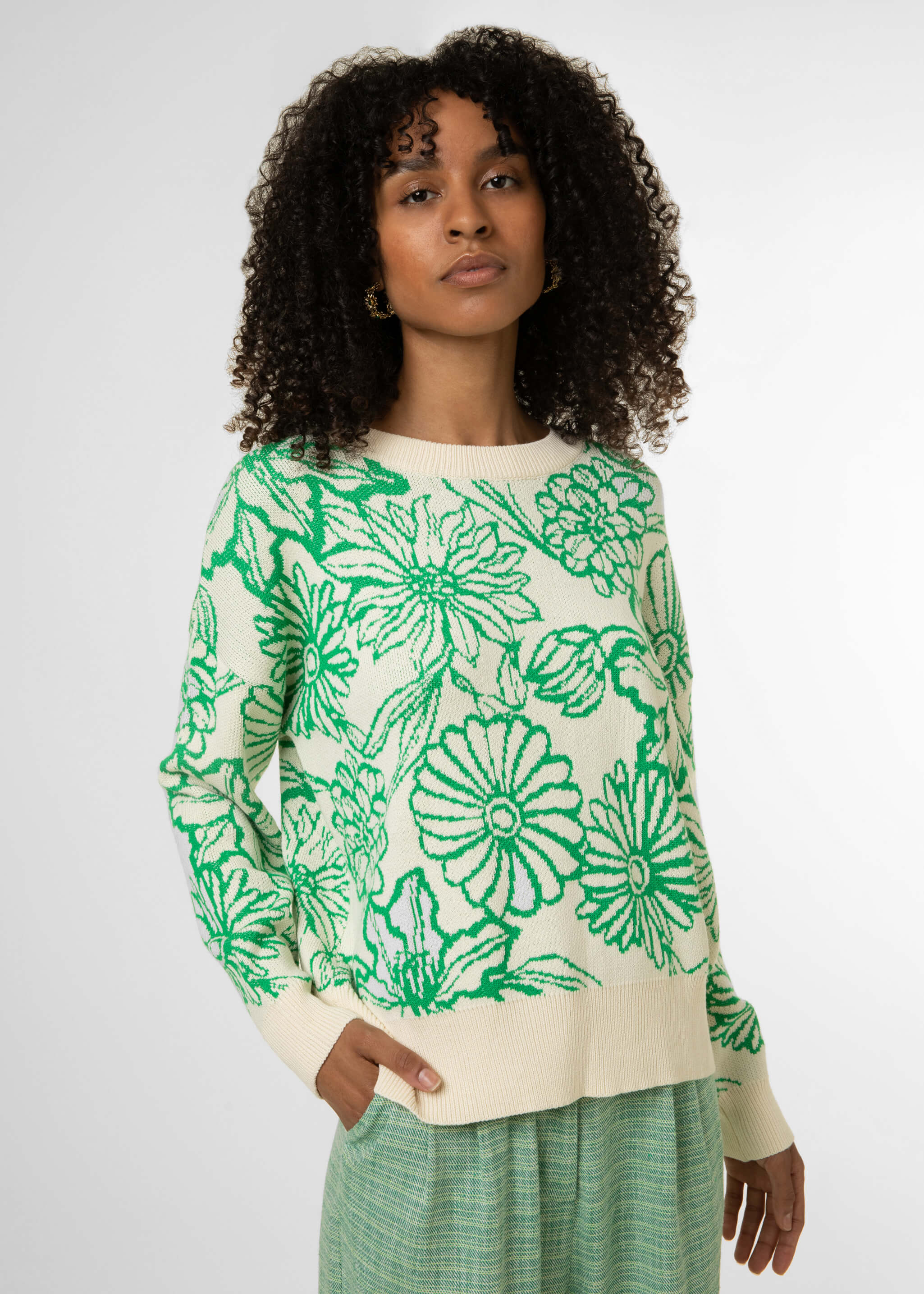 Sweater CLEONIE Emerald