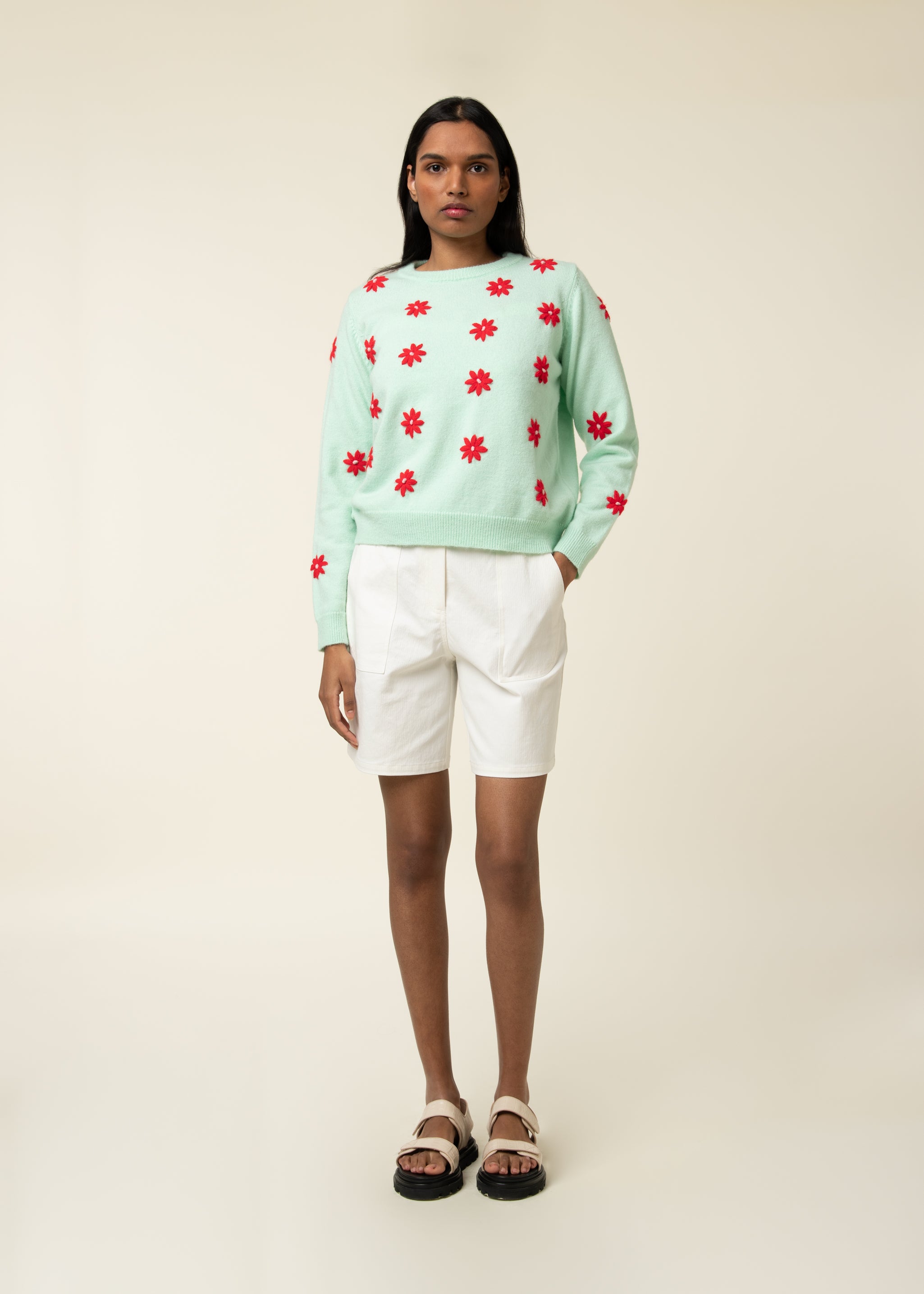 NANOLA Turquoise sweater