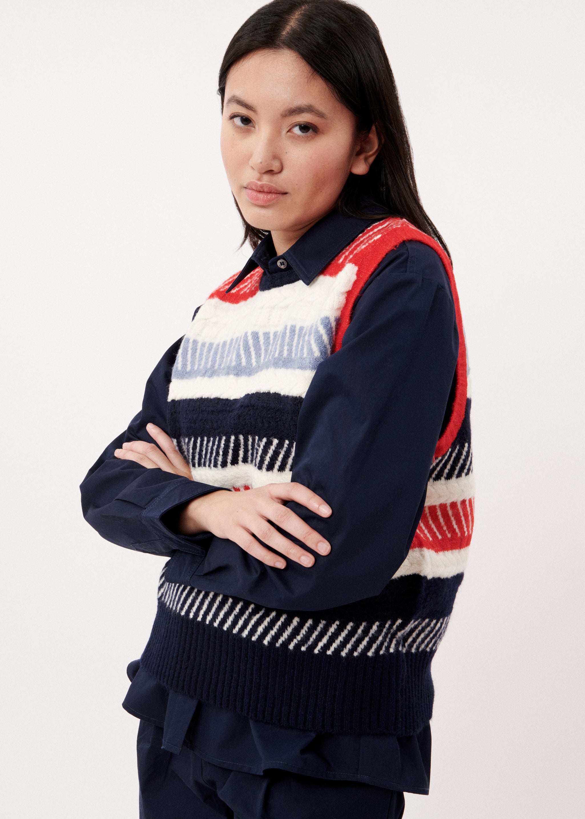 LINE NAVY BLUE Sweater