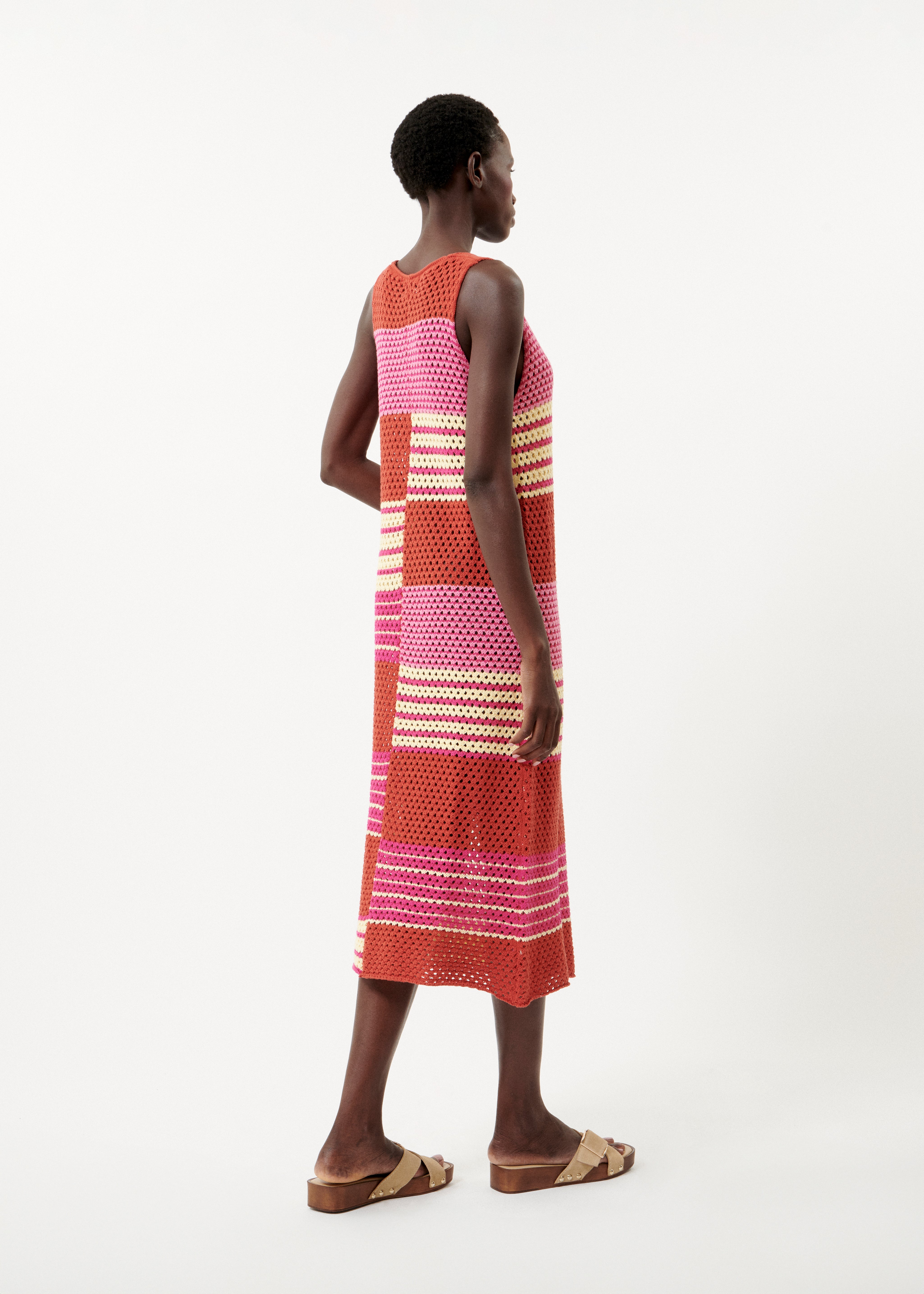 PAULETTE BRICK DRESS