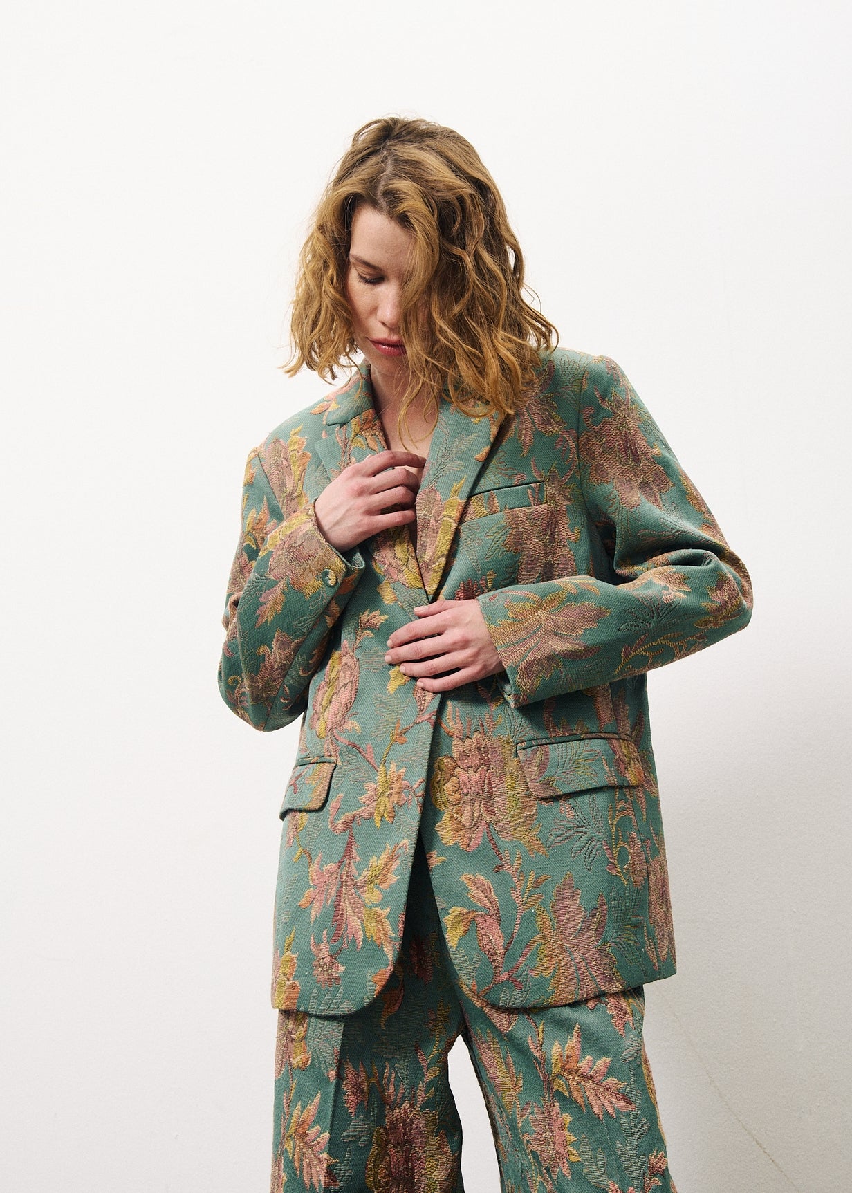 LAMIER Green Blazer