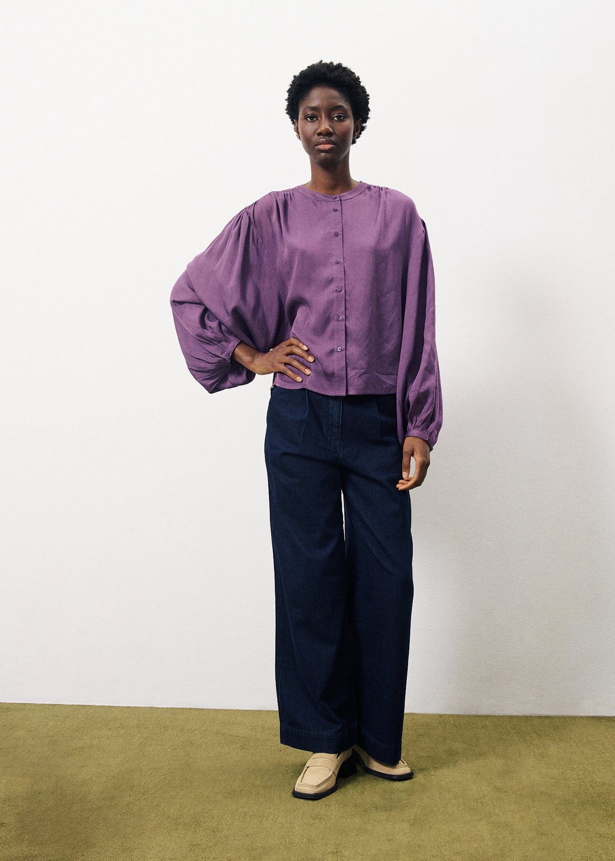 NEOLA Purple Shirt