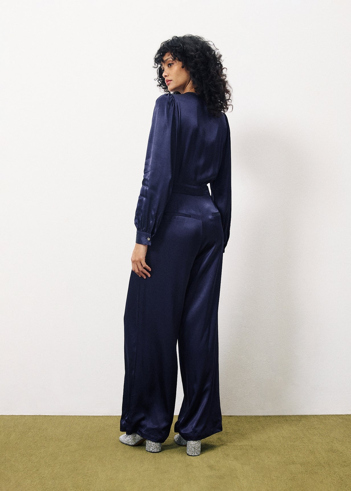 RACHELLE Blue Jumpsuit