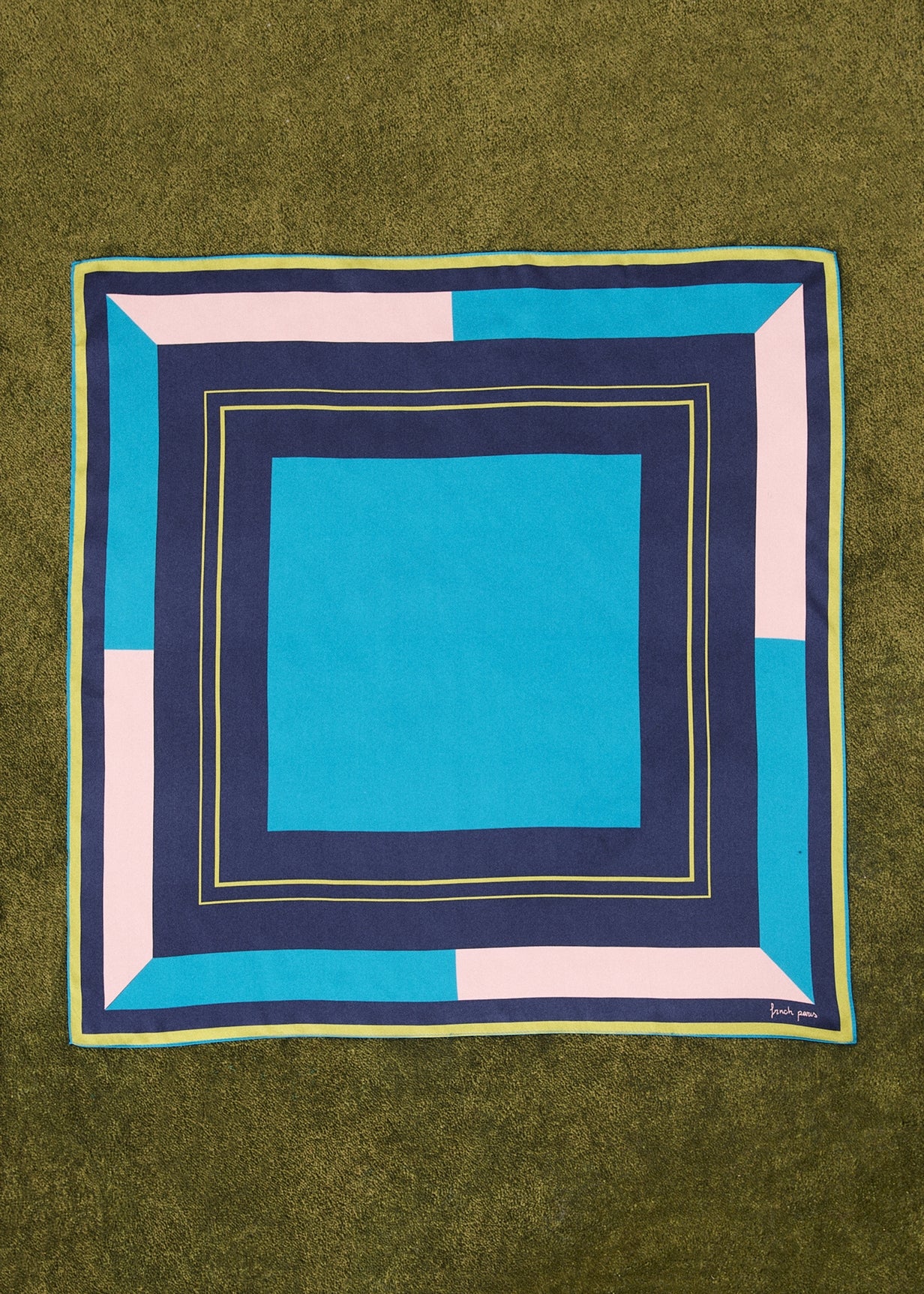 Foulard OCEANA Bleu azur