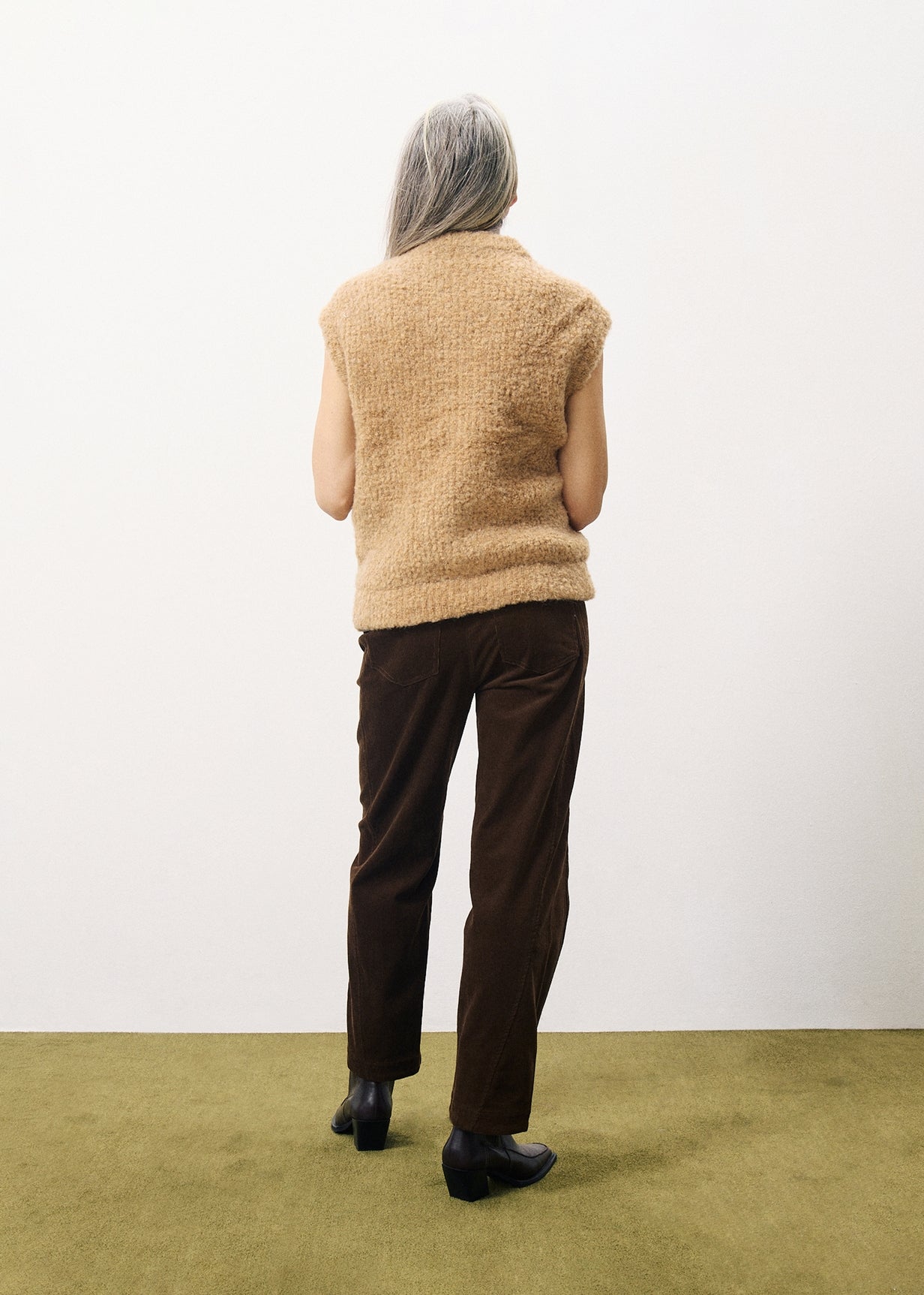 MAGALY Brown Cardigan