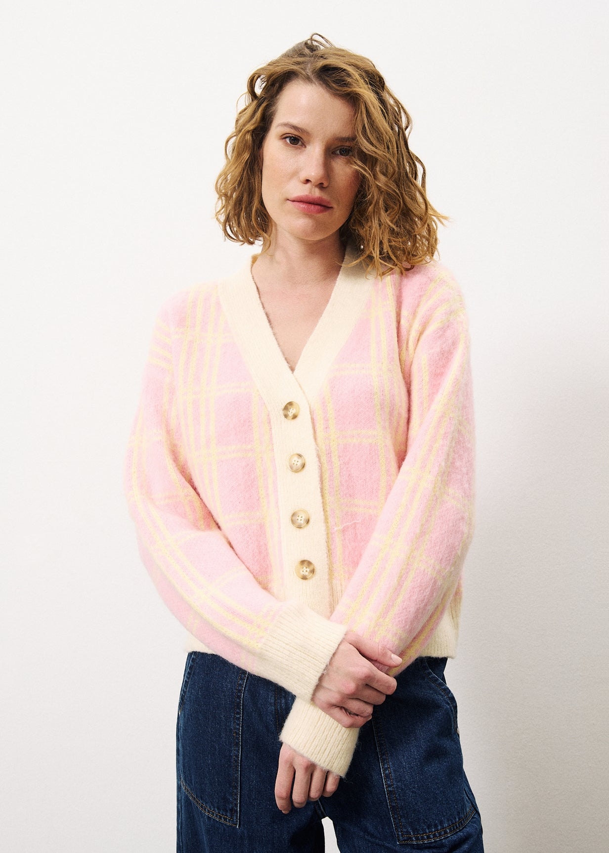 MANILA Light pink Cardigan